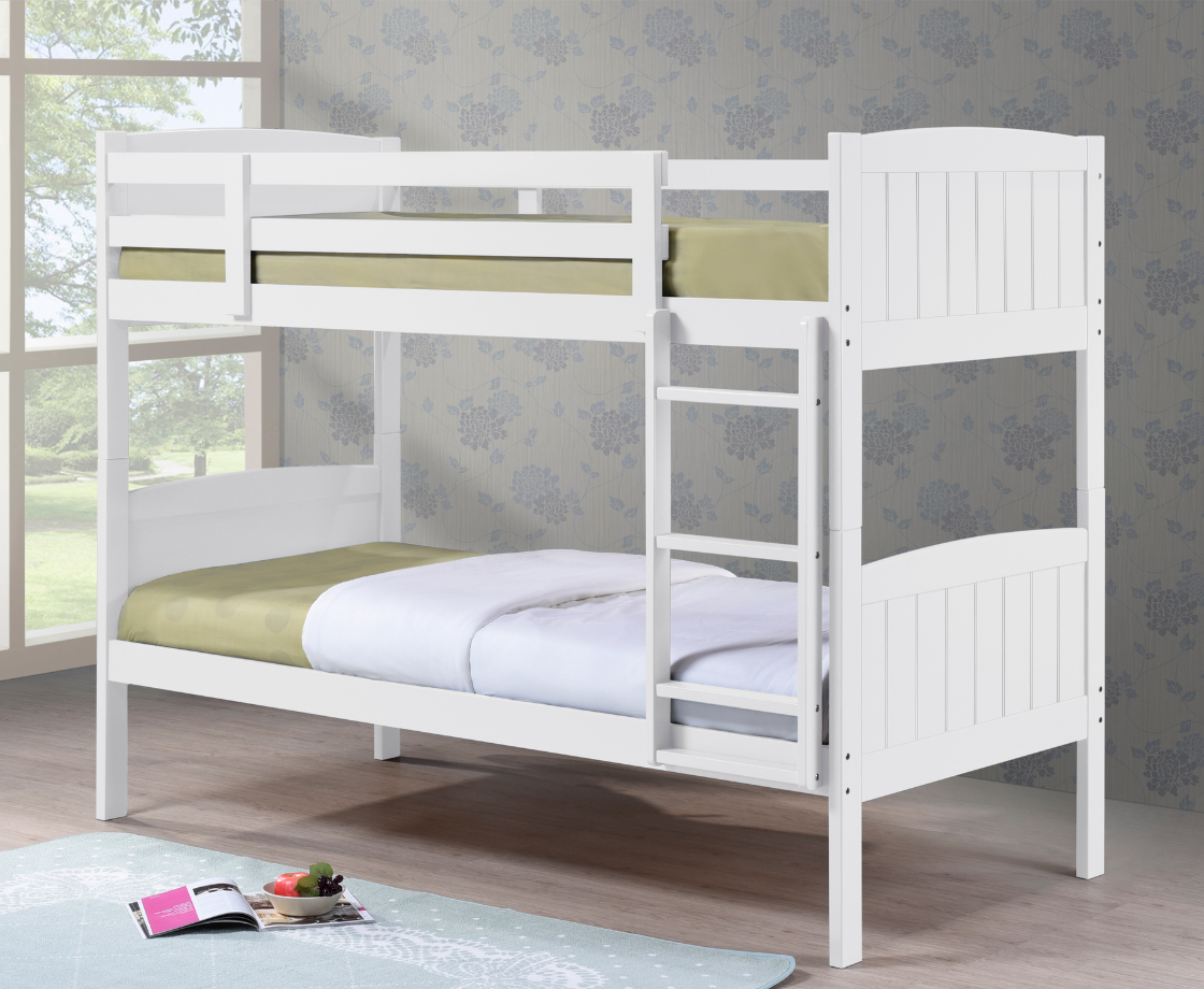 Carter Bunk Bed - White