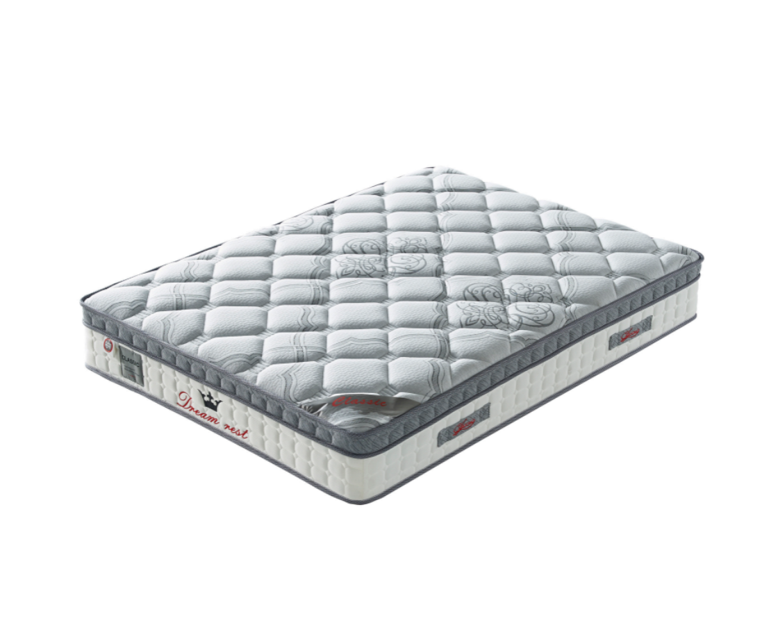 Classic 5ft Kingsize Mattress - White