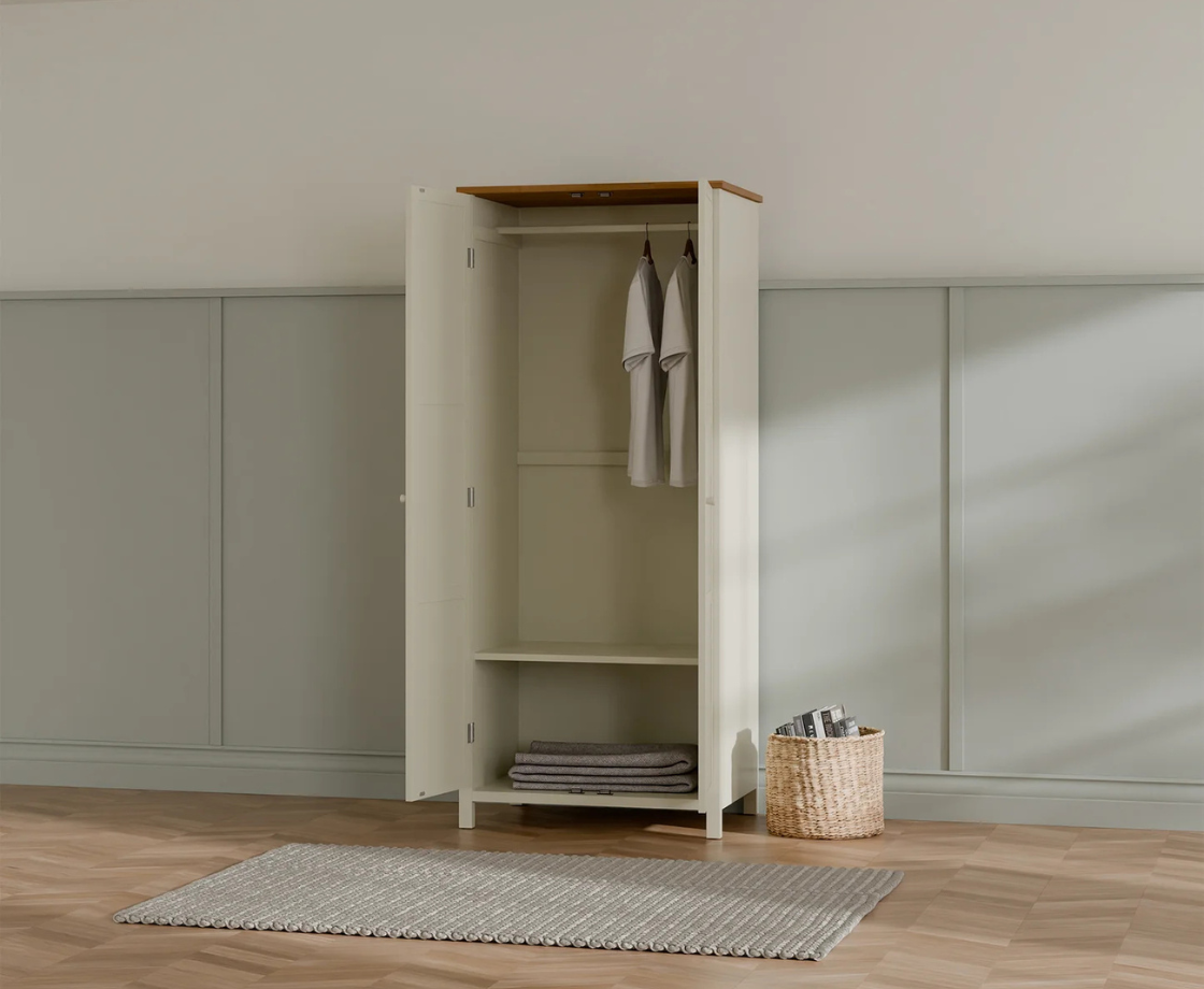 Coxmoor Wardrobe - Ivory