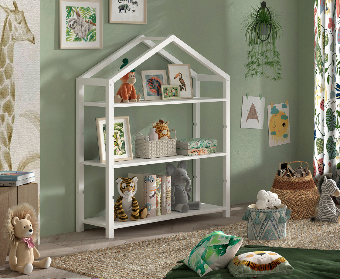 Dally Bookcase - White