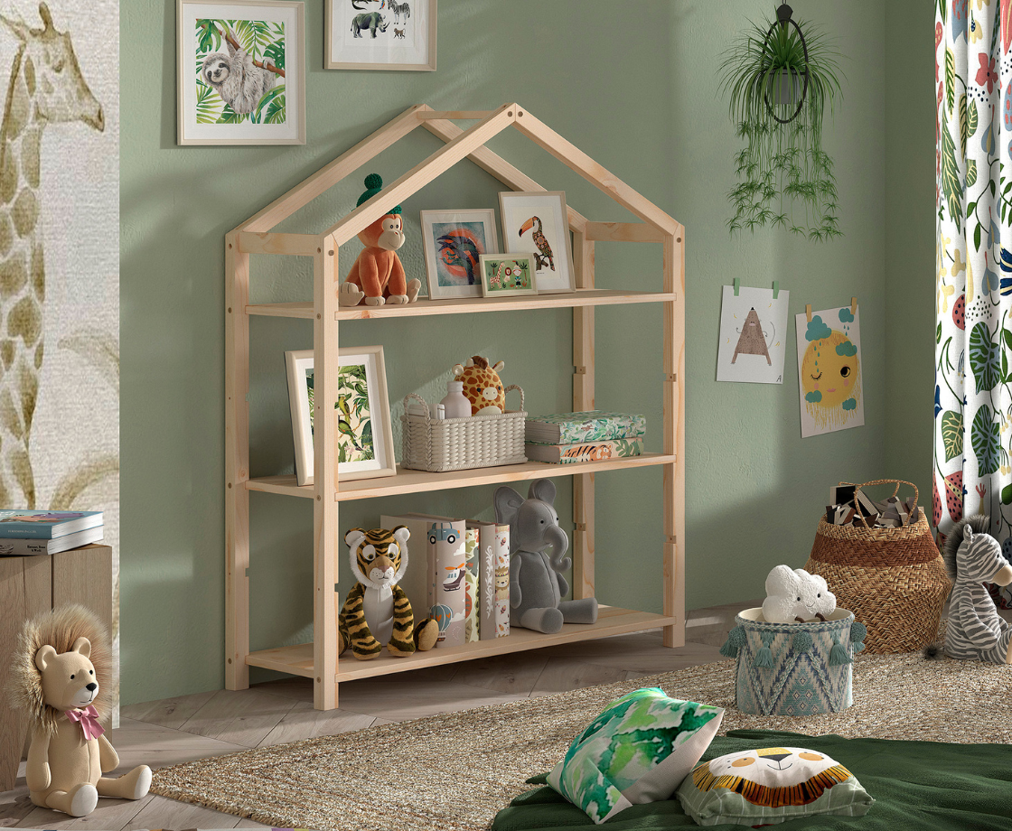 Dally Bookcase - Natural