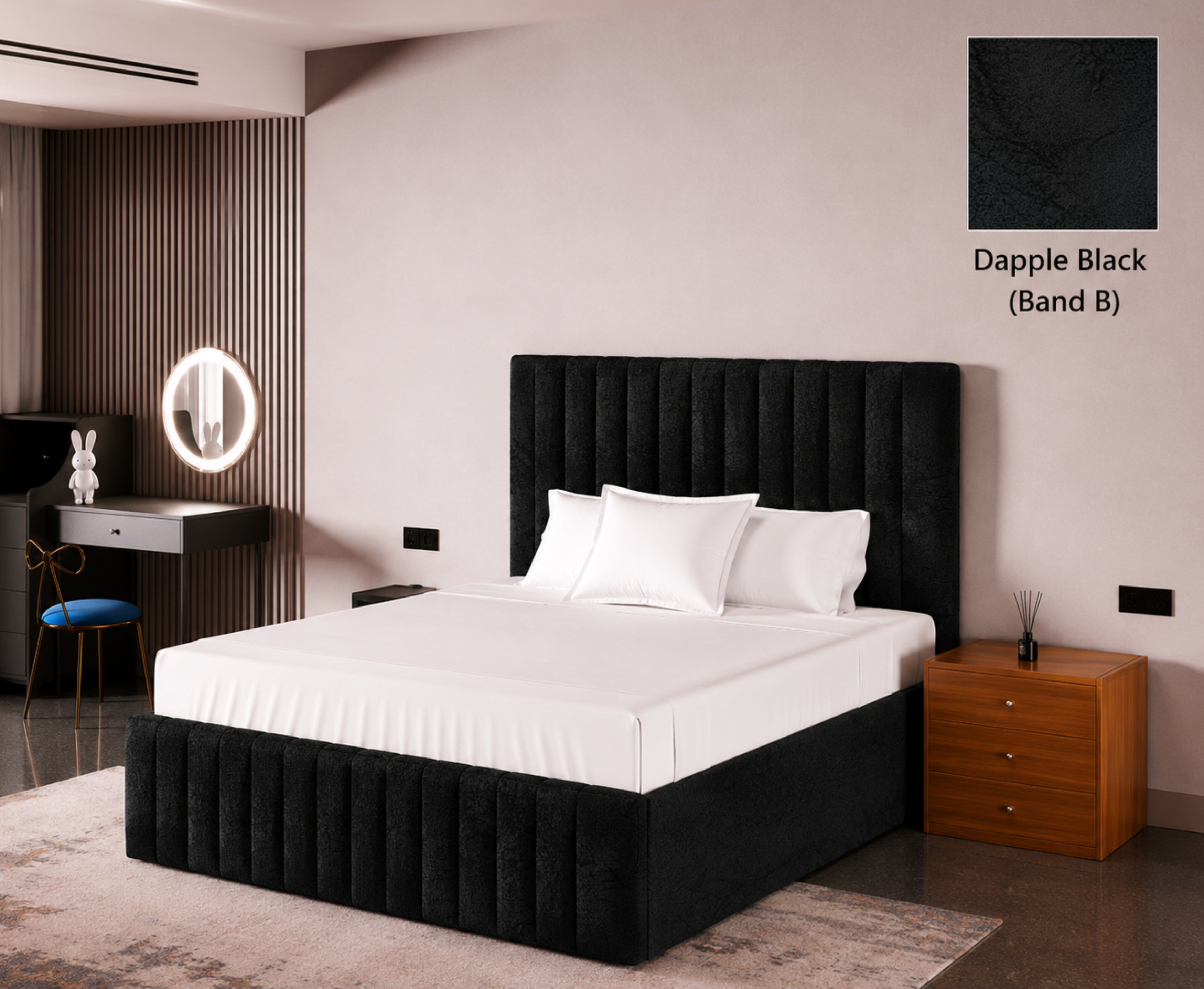 Turin 4ft 6 Bed Frame