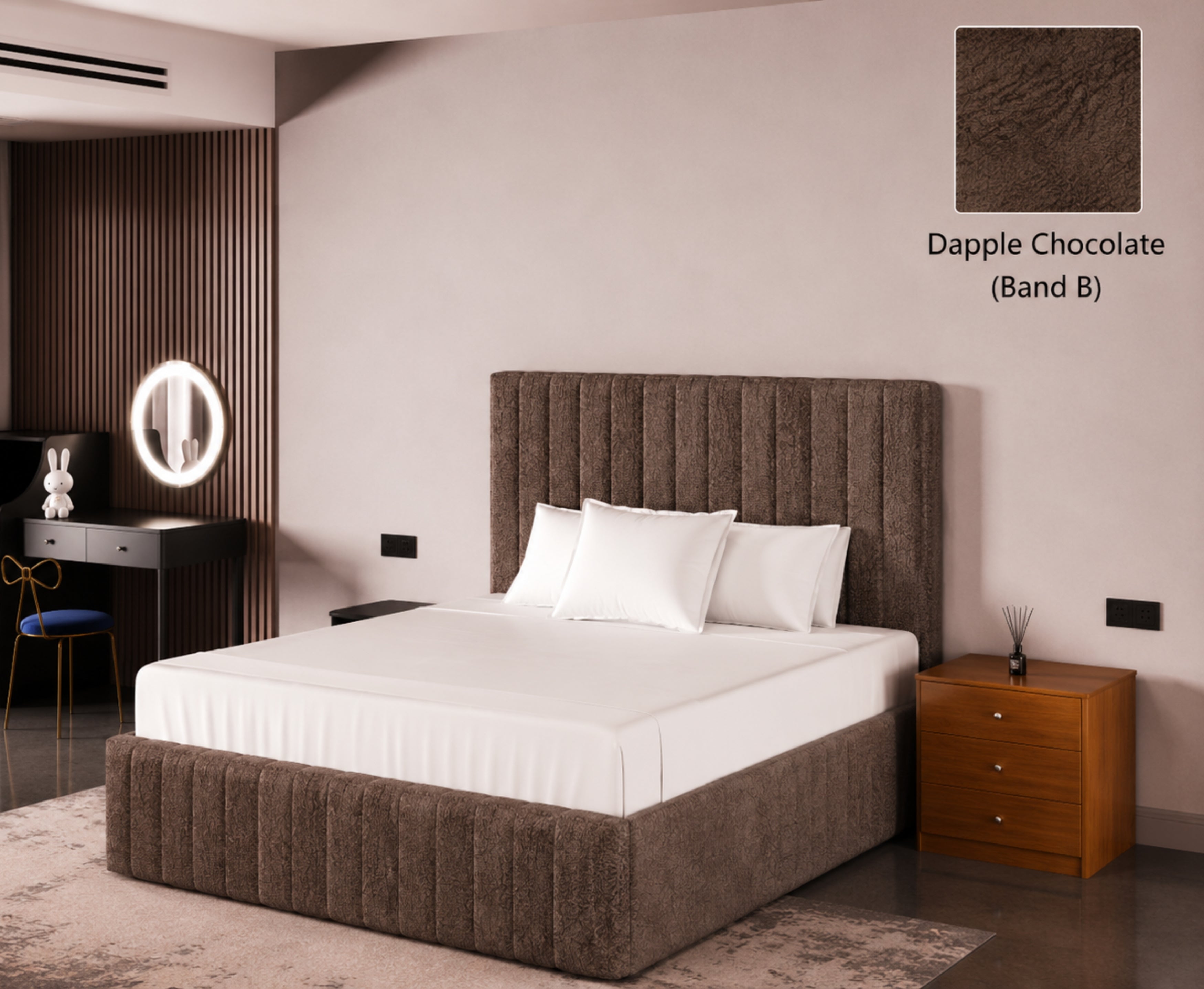 Turin 4ft 6 Ottoman Bed Frame