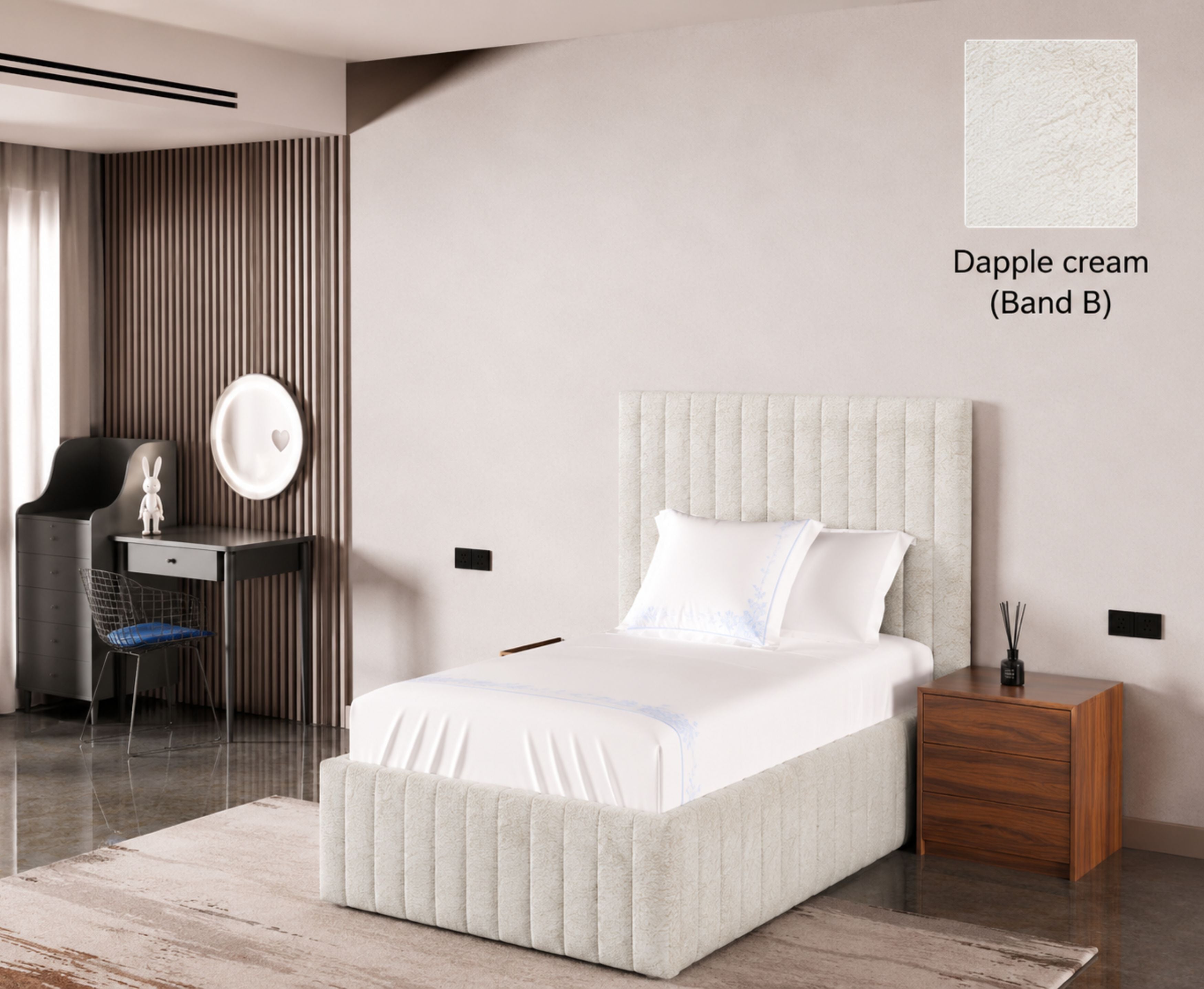 Turin 3ft Single Ottoman Bed Frame
