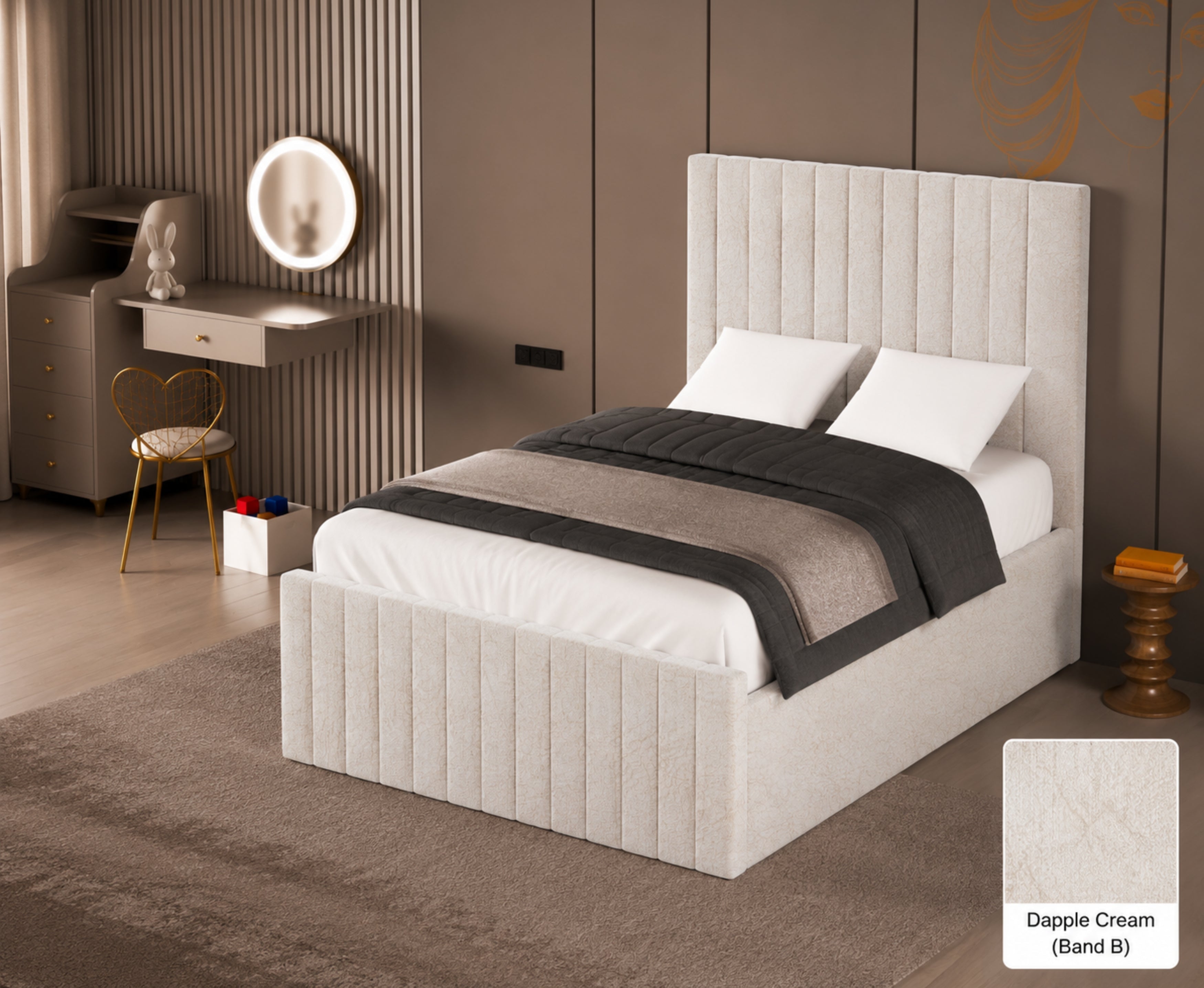 Storie 6ft Ottoman Bed Frame