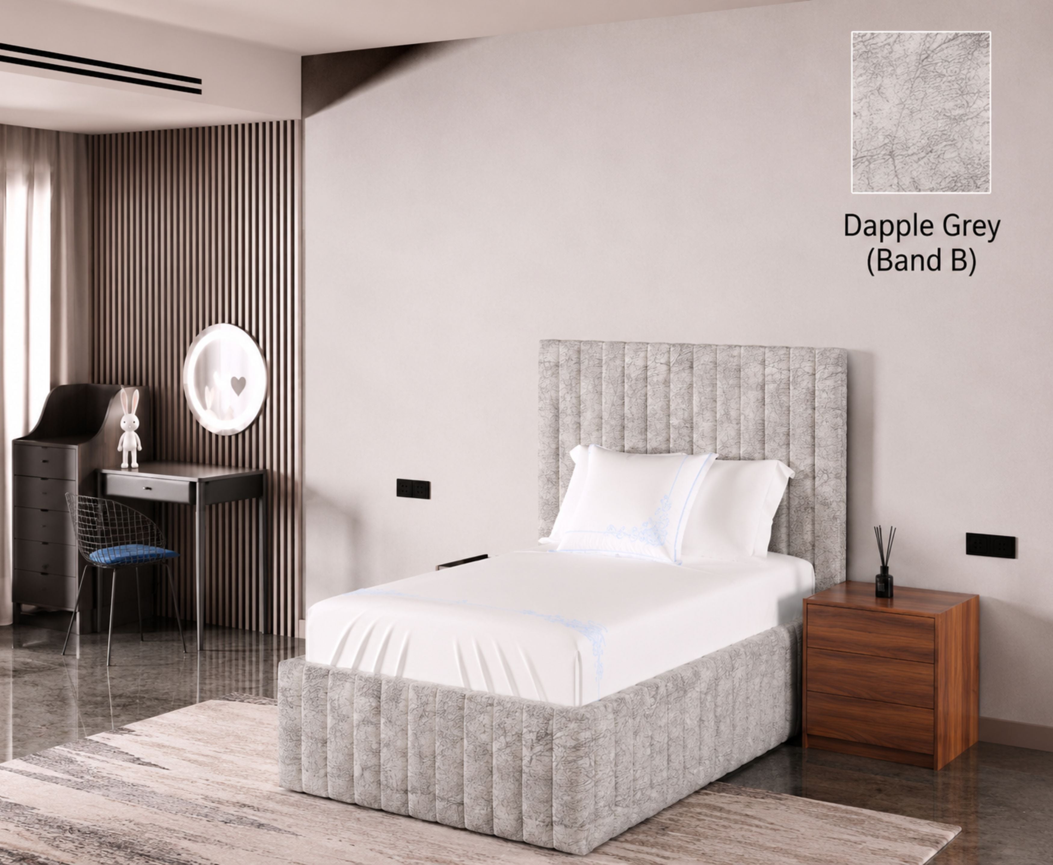 Turin 3ft Single Ottoman Bed Frame