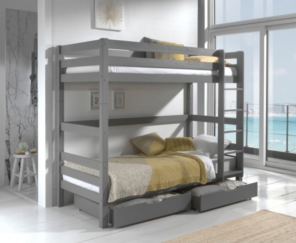 Funkie Bunk Bed 180cm - Grey