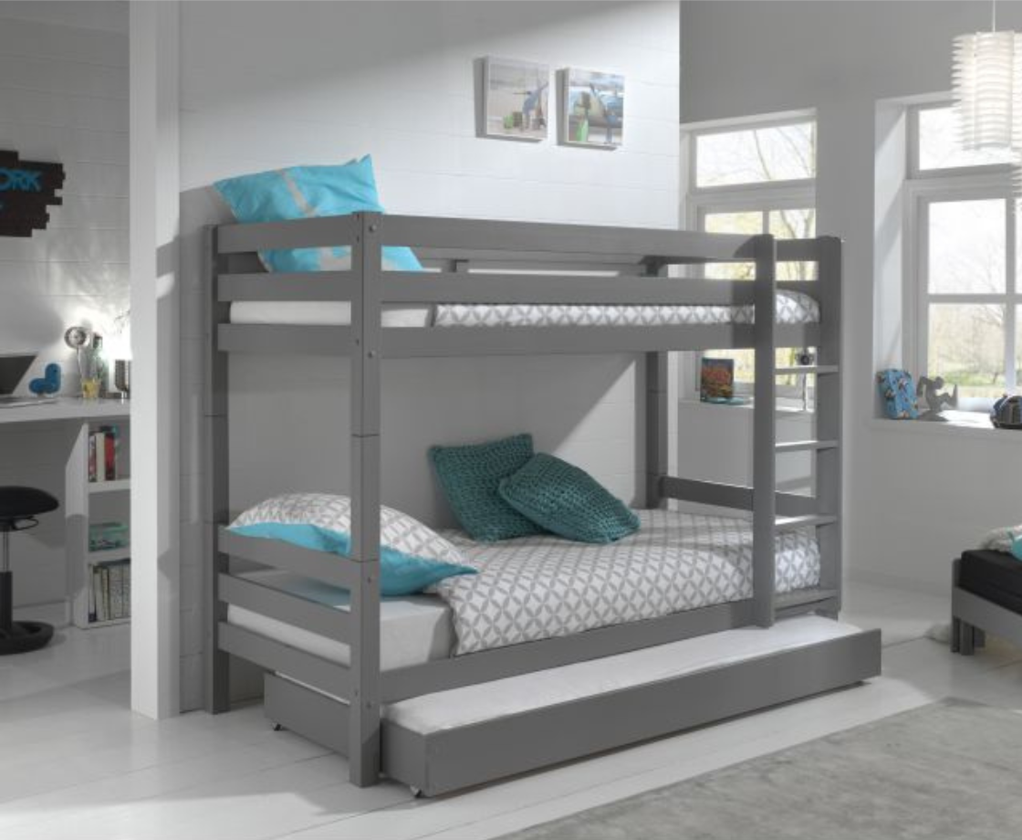 Funkie Bunk Bed 160cm - Grey
