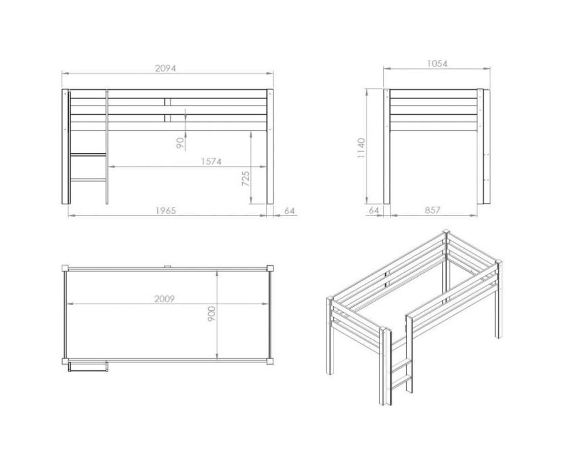 Funkie Midsleeper - Natural