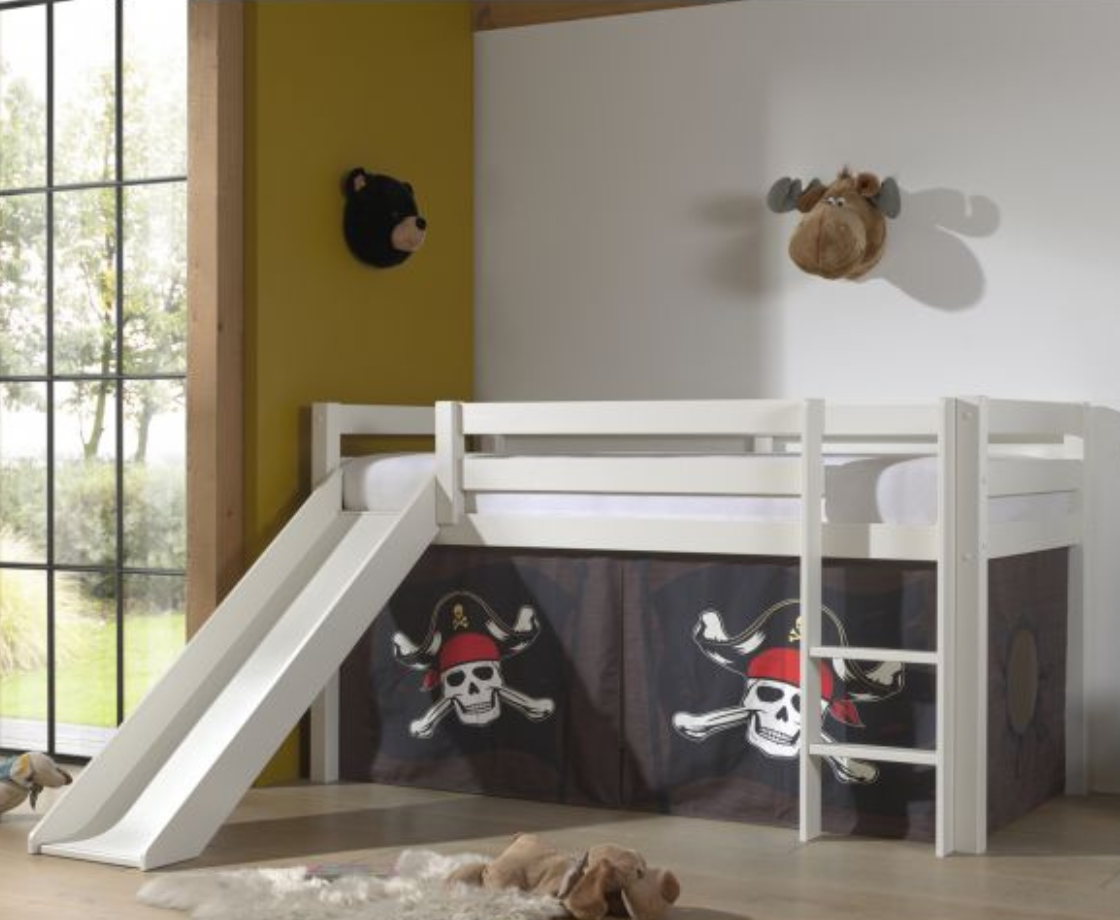 Funkie Midsleeper with Slides - White