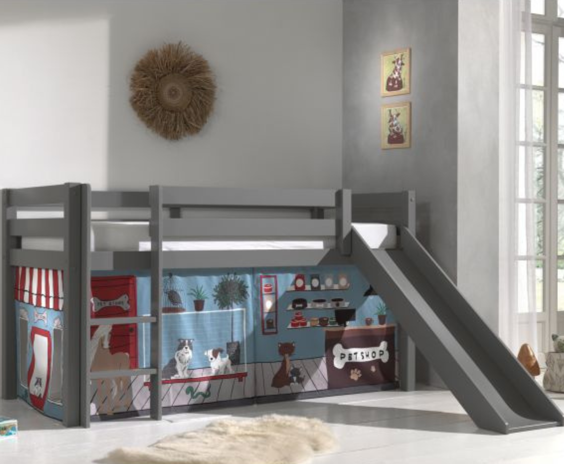 Funkie Midsleeper with Slides - Grey