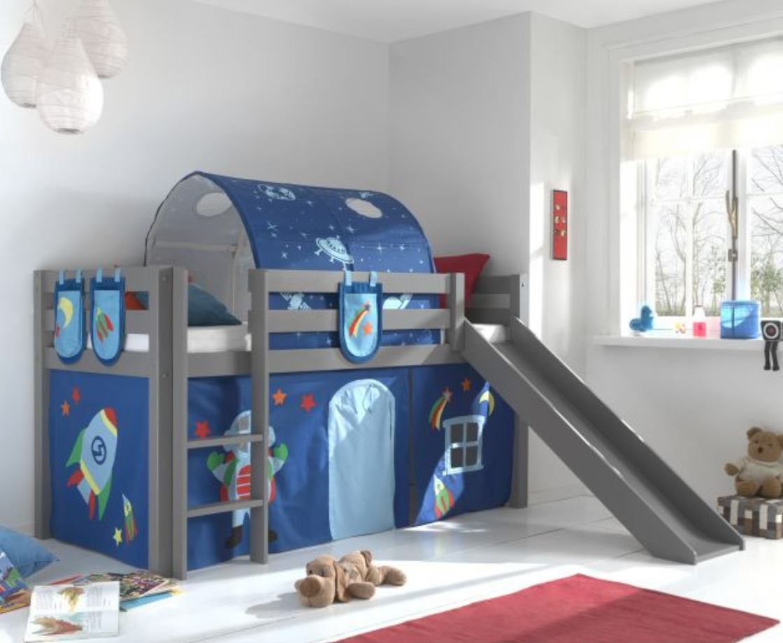 Funkie Midsleeper with Slides - Grey