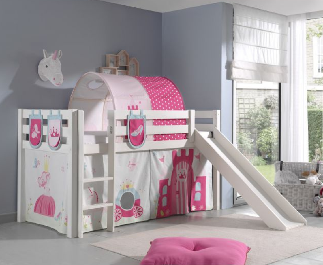 Funkie Midsleeper with Slides - White