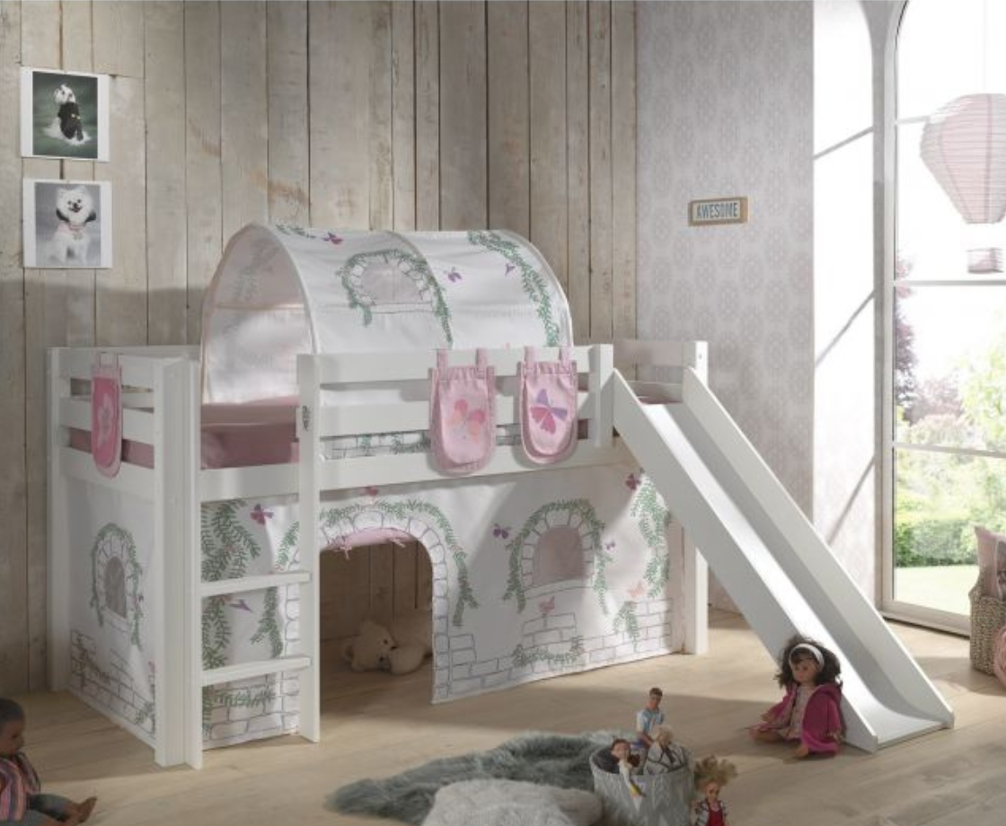 Funkie Midsleeper with Slides - White