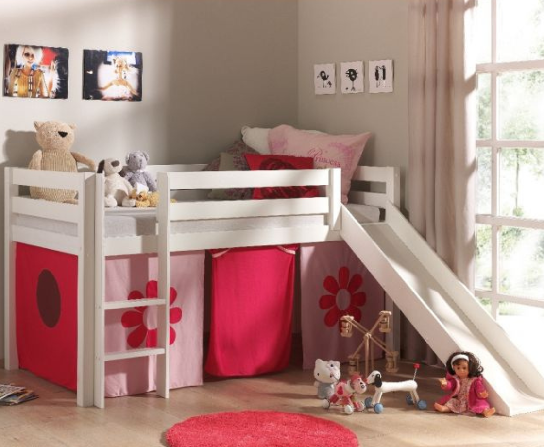 Funkie Midsleeper with Slides - White