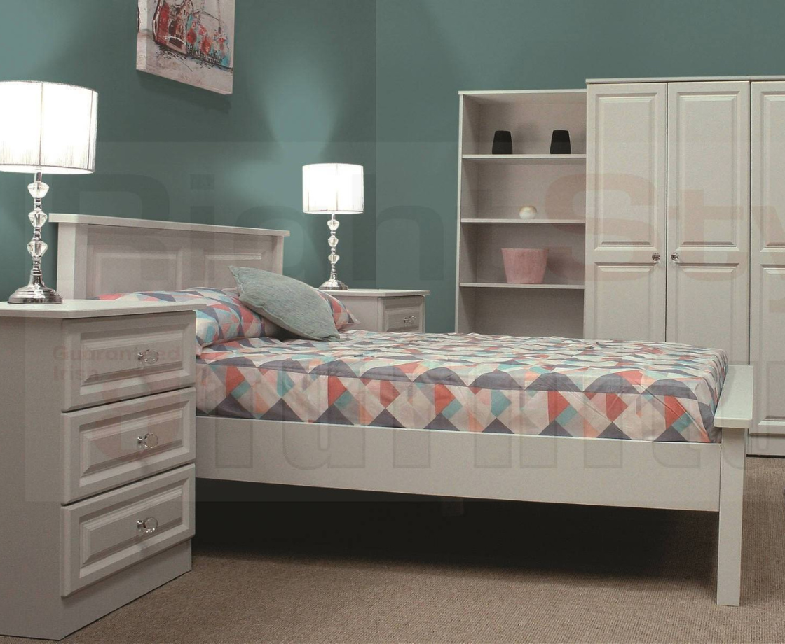 Greystones 2 Door/2 Drawer + Mirrors Combi Robe