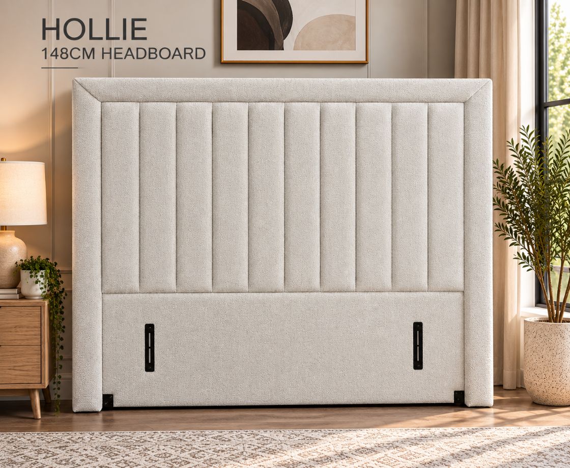 Hollie 6ft Superking Ottoman Bed - Beige