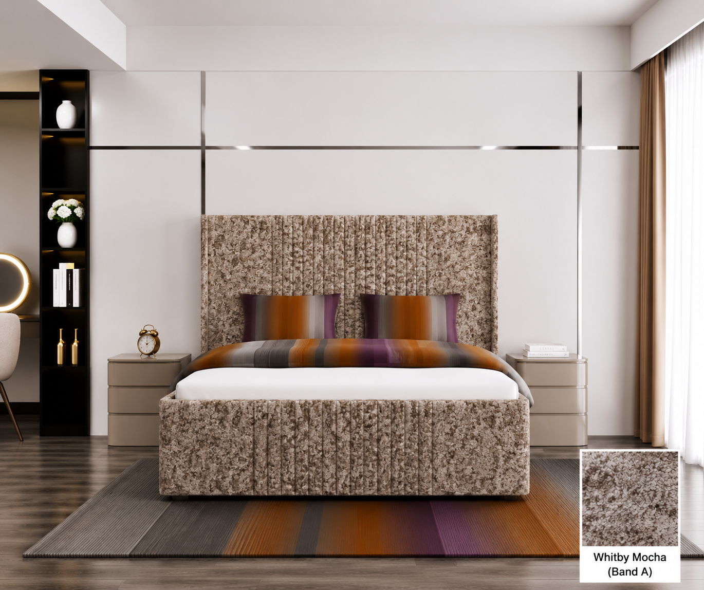 Larah 5ft Kingsize Ottoman Bed Frame