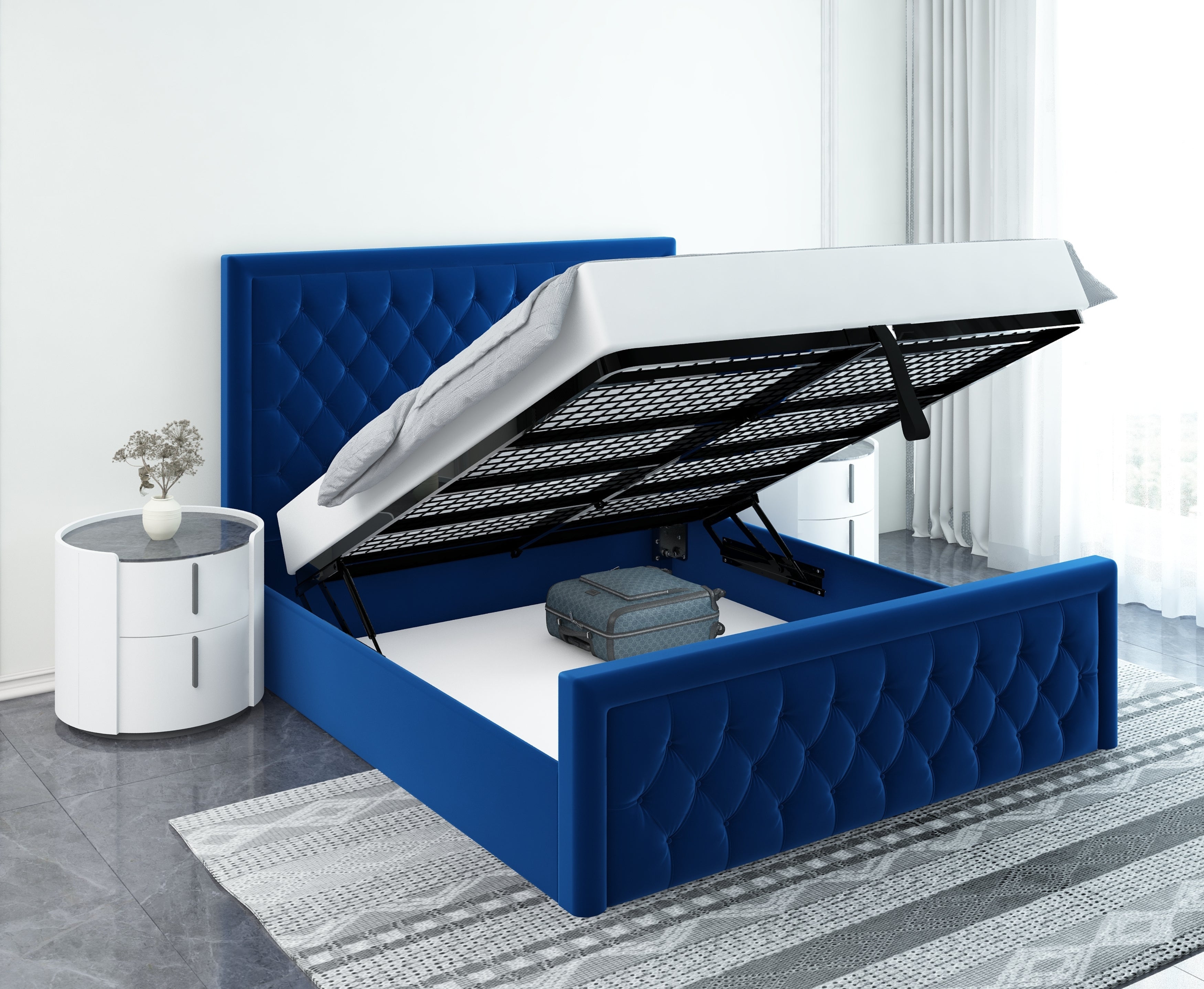 Lewis 4ft 6 Ottoman Bed Frame