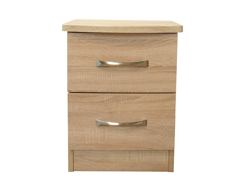 Lungo Mid Oak 5 Drawer Chest