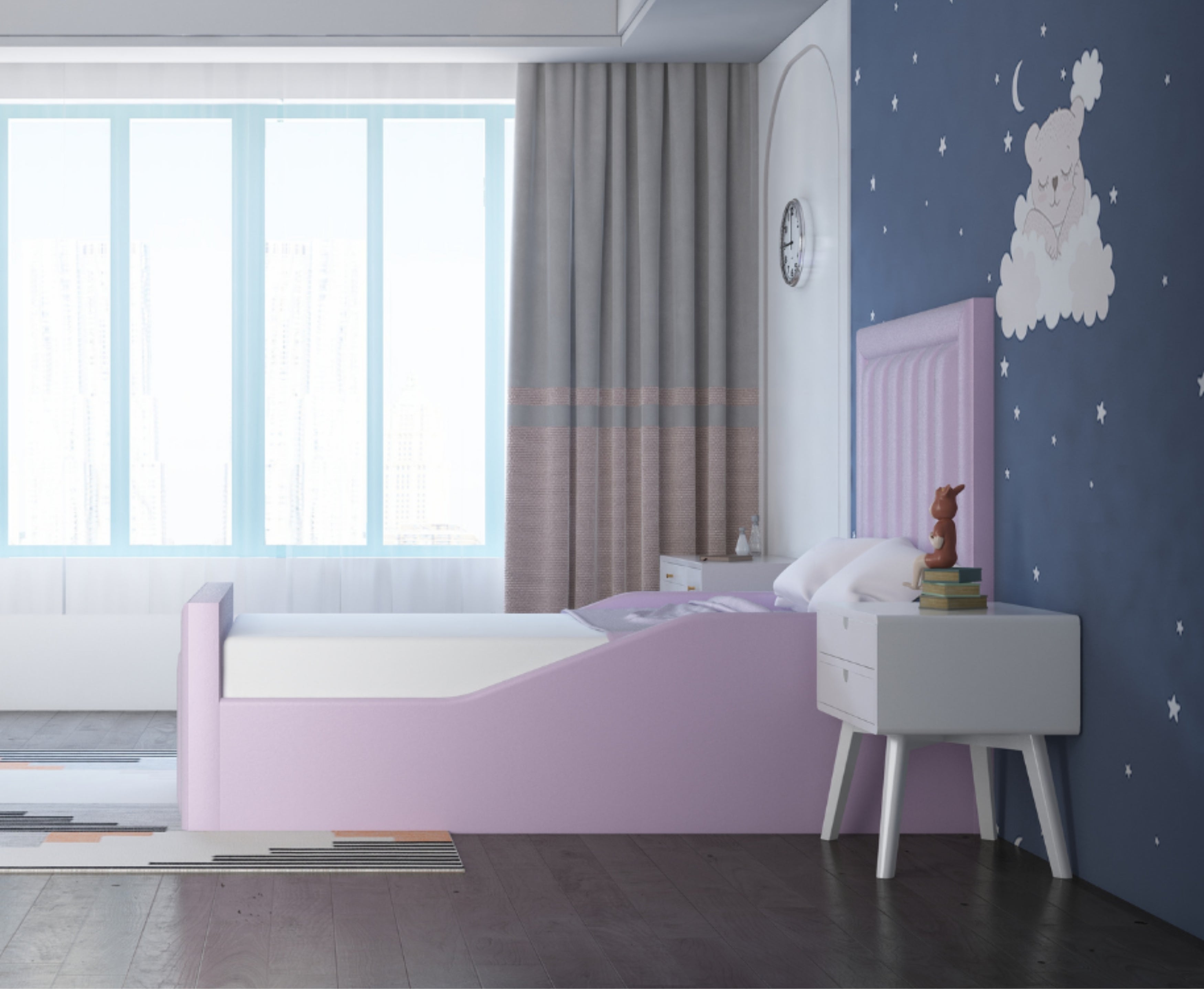 Luxe 4ft6 Double Bed Frame - 27 Colours