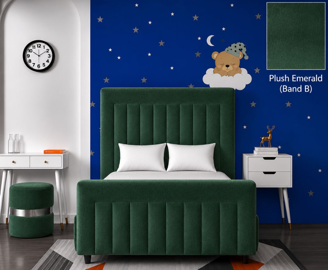 Luxe 4ft6 Double Bed Frame - 27 Colours