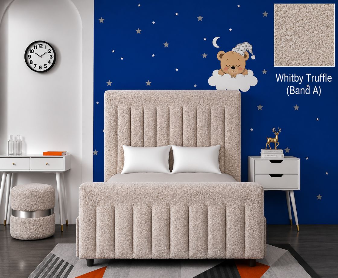 Luxe 4ft Double Bed Frame - 27 Colours