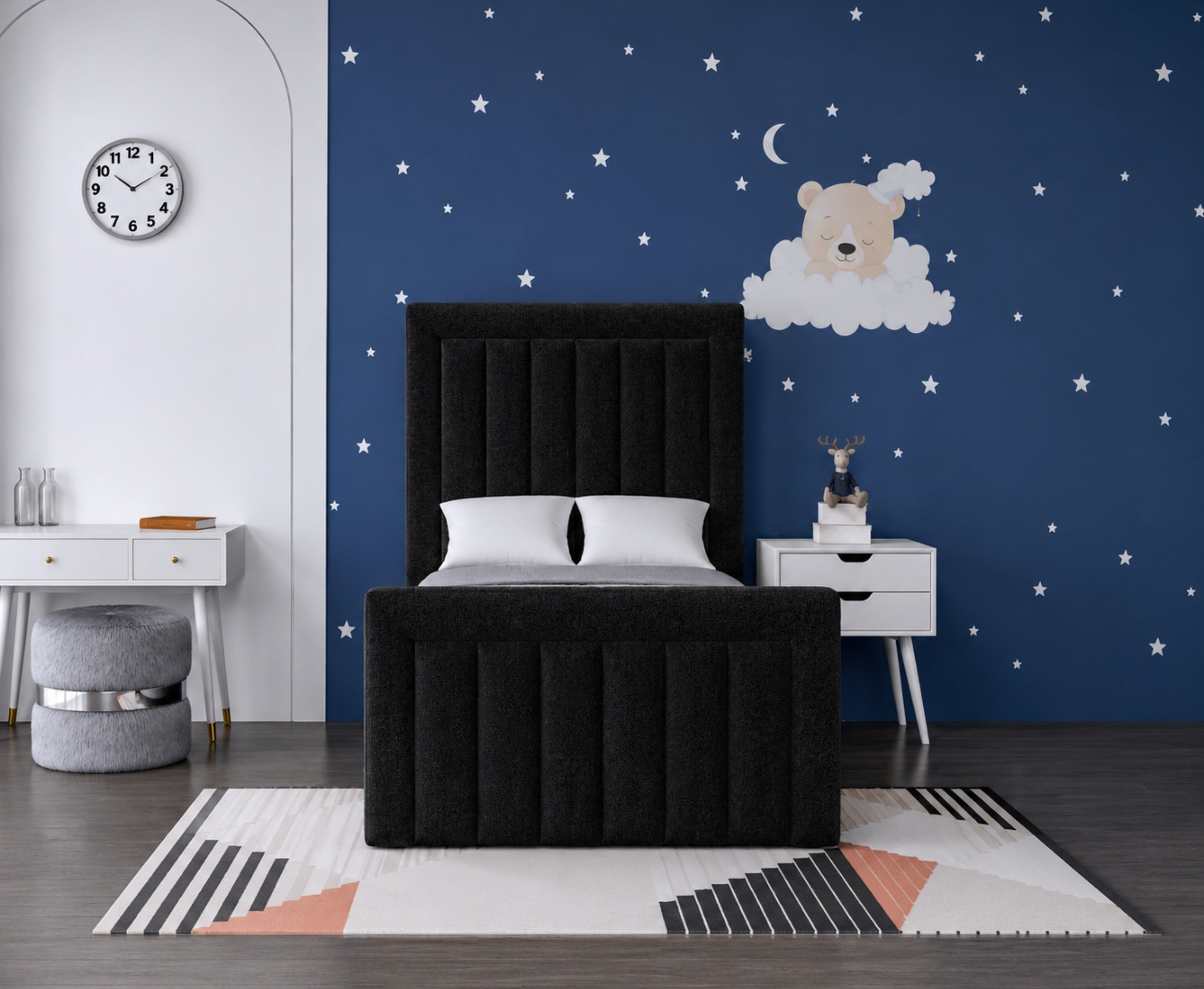 Luxe 3ft Single Bed Frame - 27 Colours