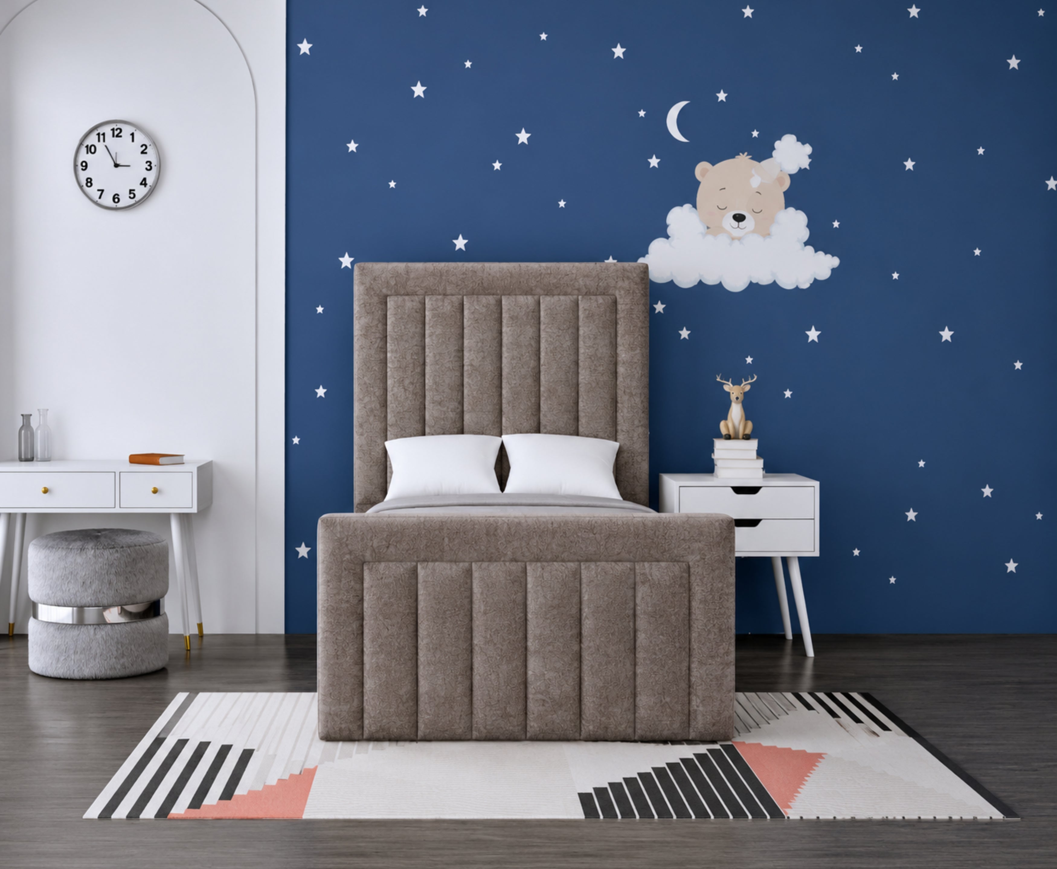 Luxe 4ft6 Double Bed Frame - 27 Colours