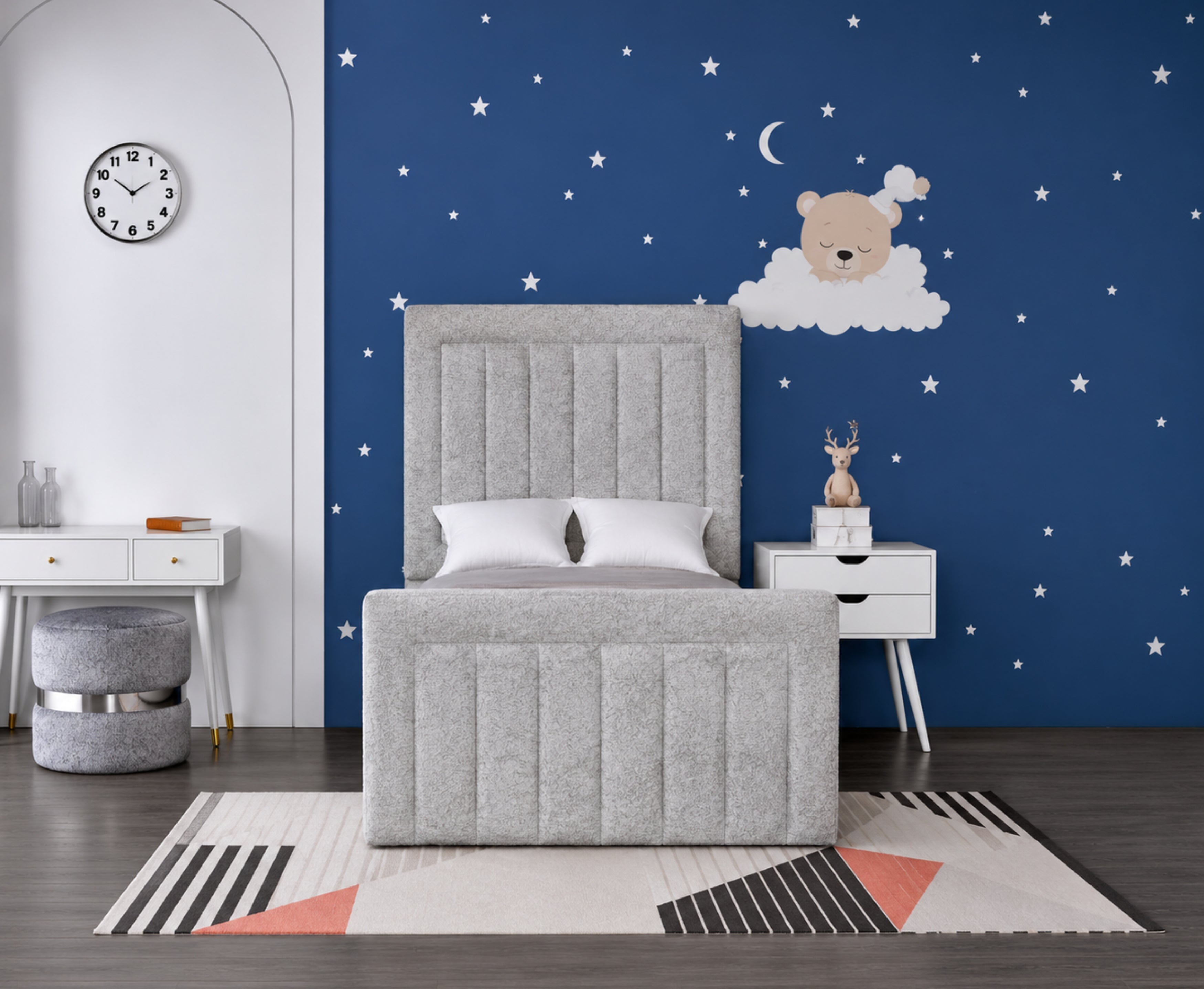 Luxe 3ft Single Bed Frame - 27 Colours