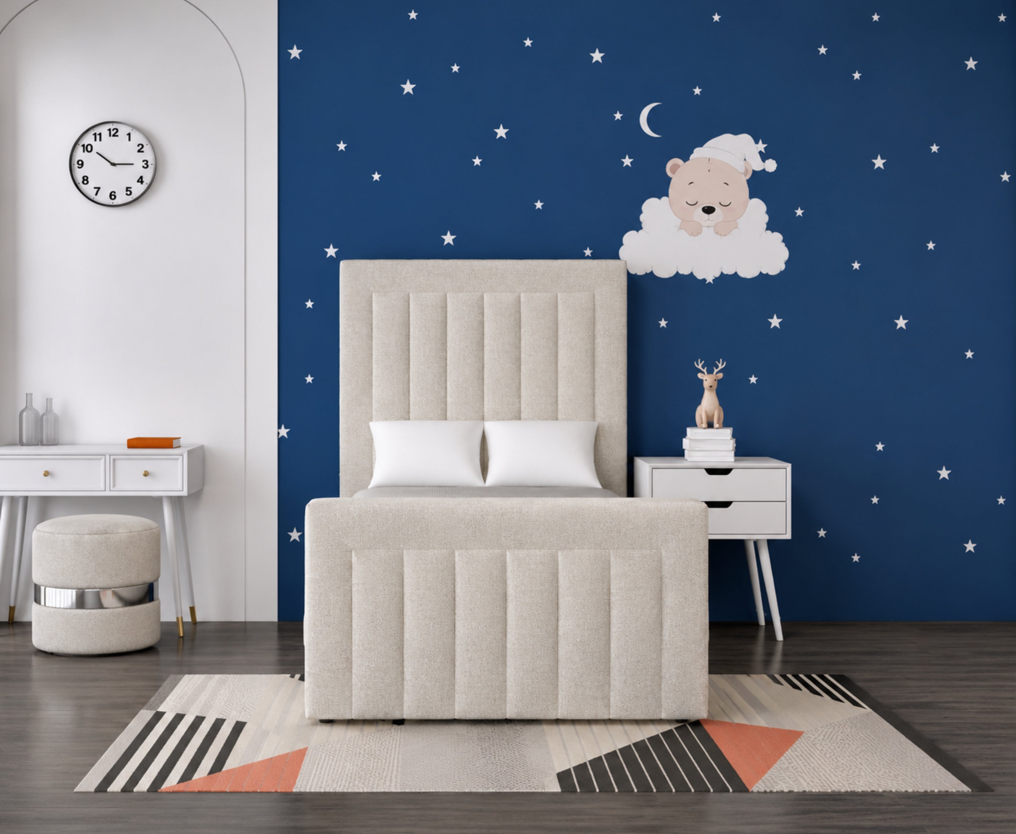 Luxe 3ft Ottoman Bed Frame - 27 Colours