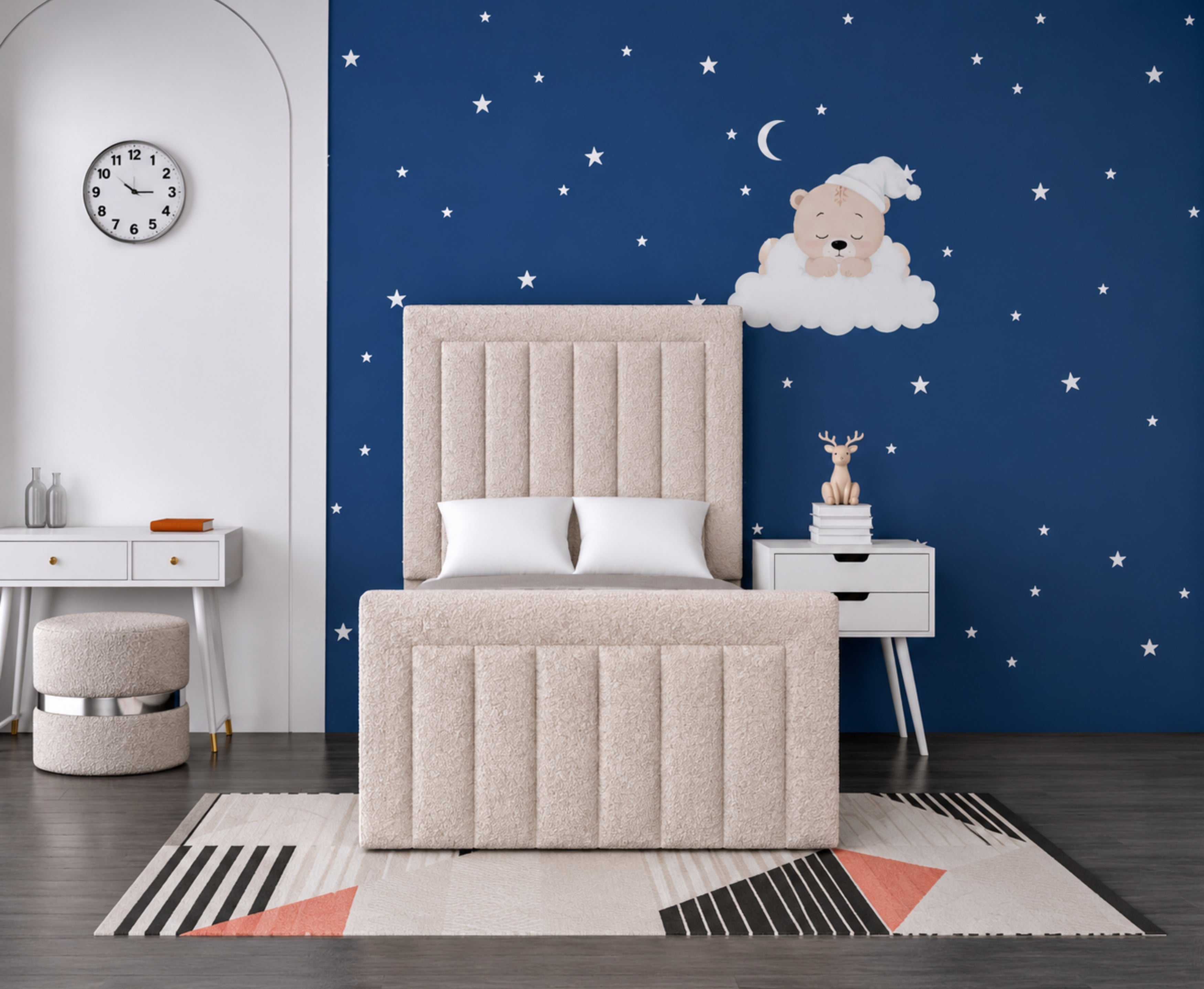 Luxe 4ft6 Double Bed Frame - 27 Colours
