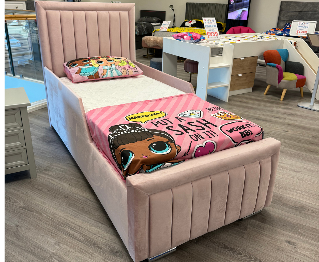 Luxe 4ft6 Double Bed Frame - 27 Colours