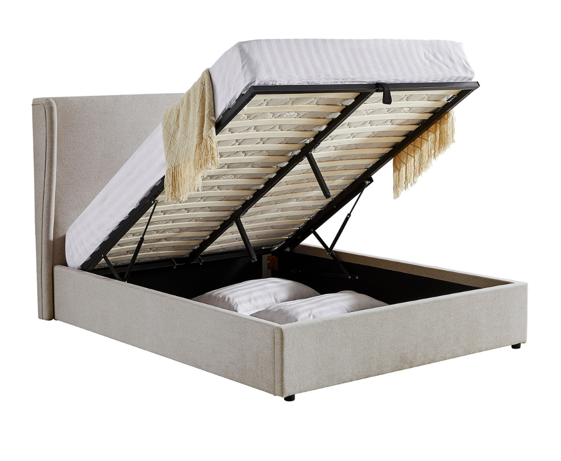 Matilda 4ft6 Ottoman Bed - Grey