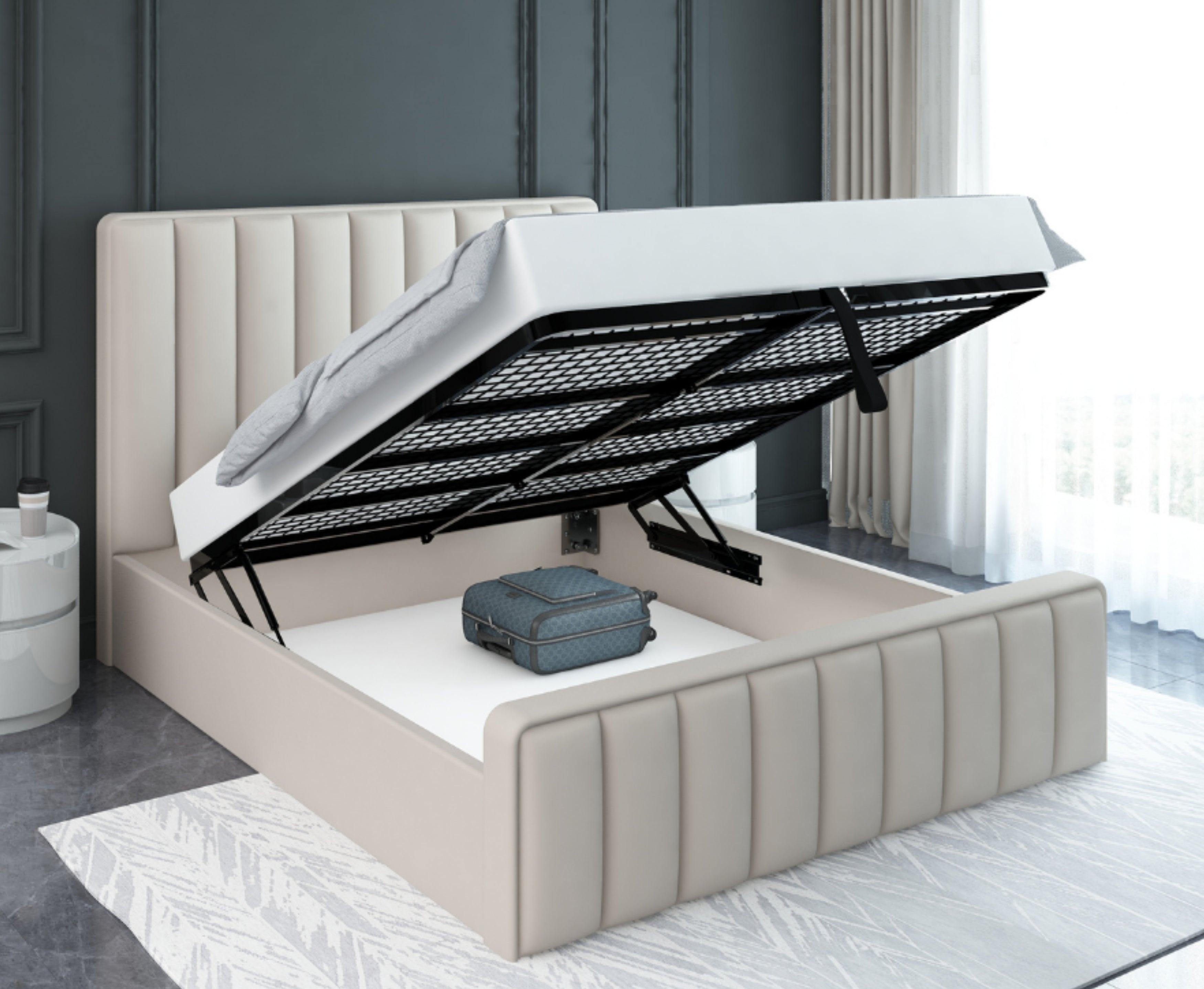 Maven 6ft Ottoman Bed Frame - 27 Colours