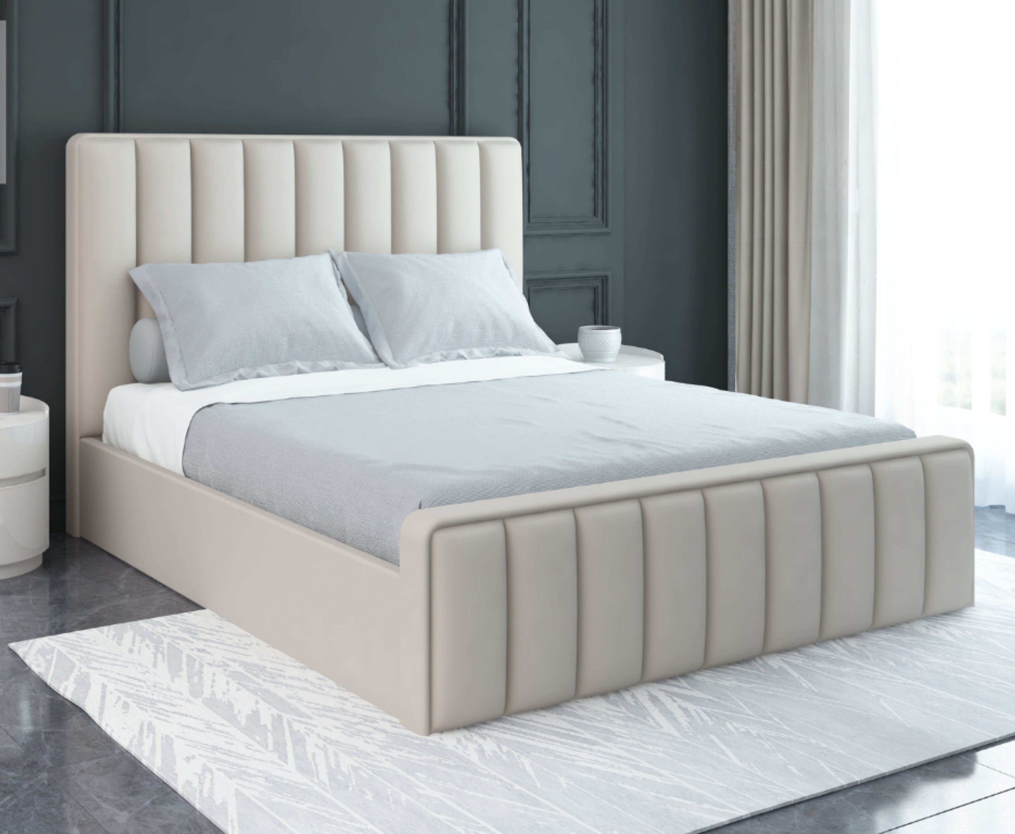 Maven 4ft6 Ottoman Bed Frame - 27 Colours