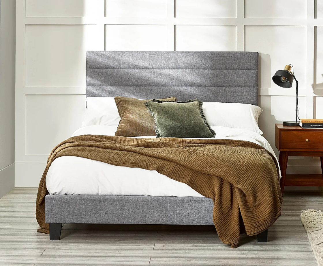 Merida 4ft6 Double Bed Frame - Grey