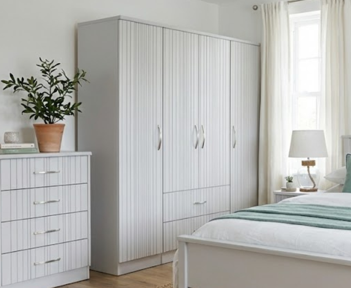Moy 5 Drawer Locker - Grey