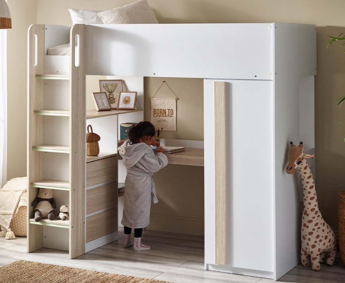 Ocean Highsleeper - White|Oak