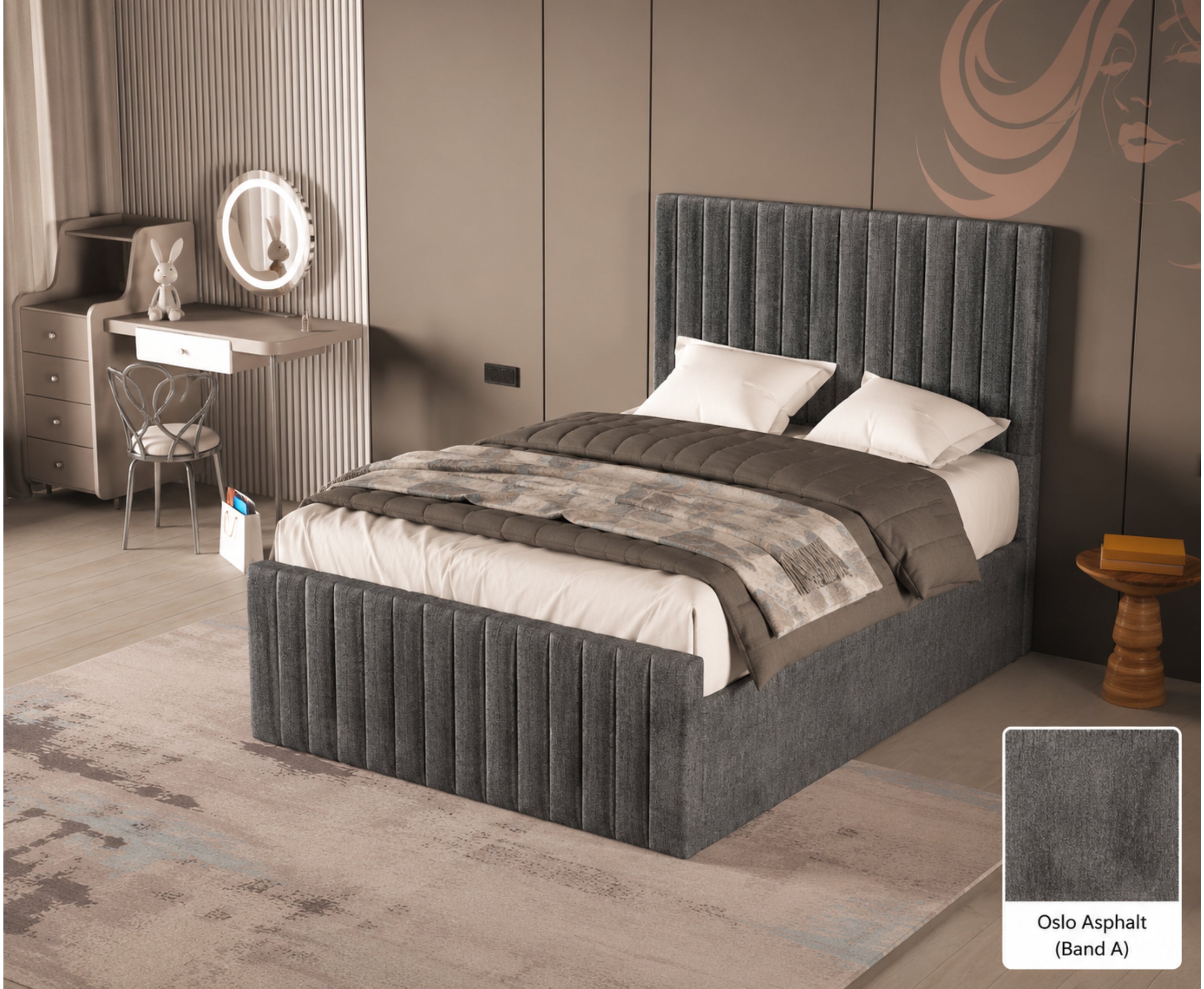 Storie 5ft Kingsize Bed Frame