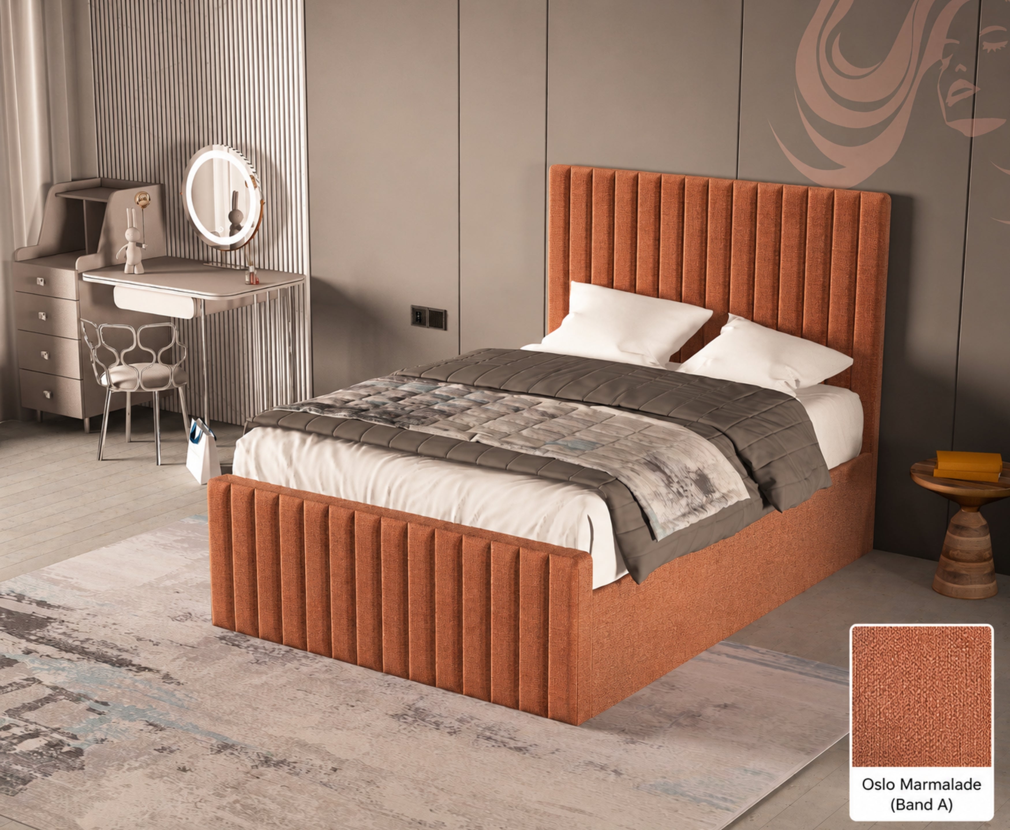 Storie 5ft Ottoman Bed Frame