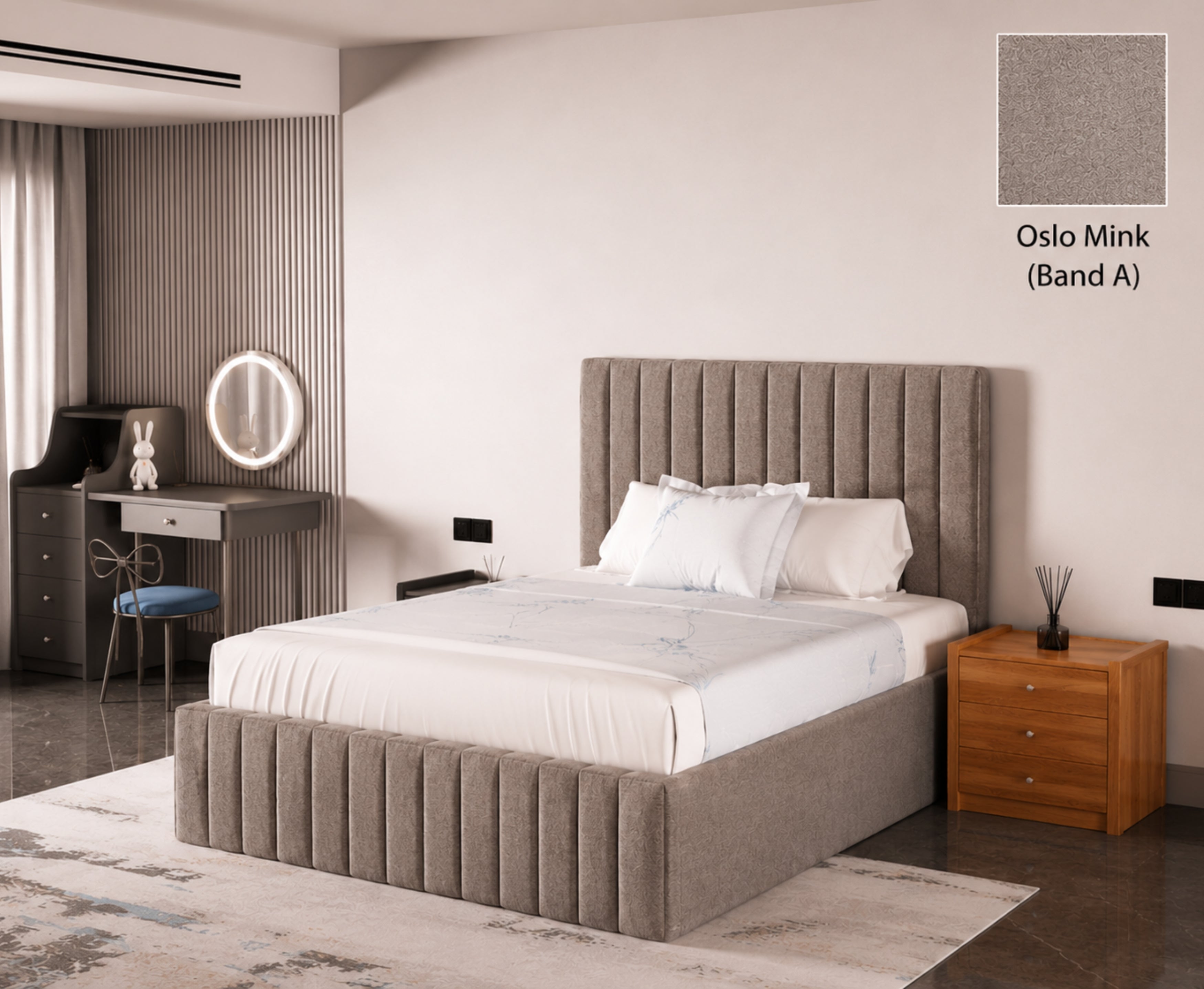 Turin 4ft Bed Frame