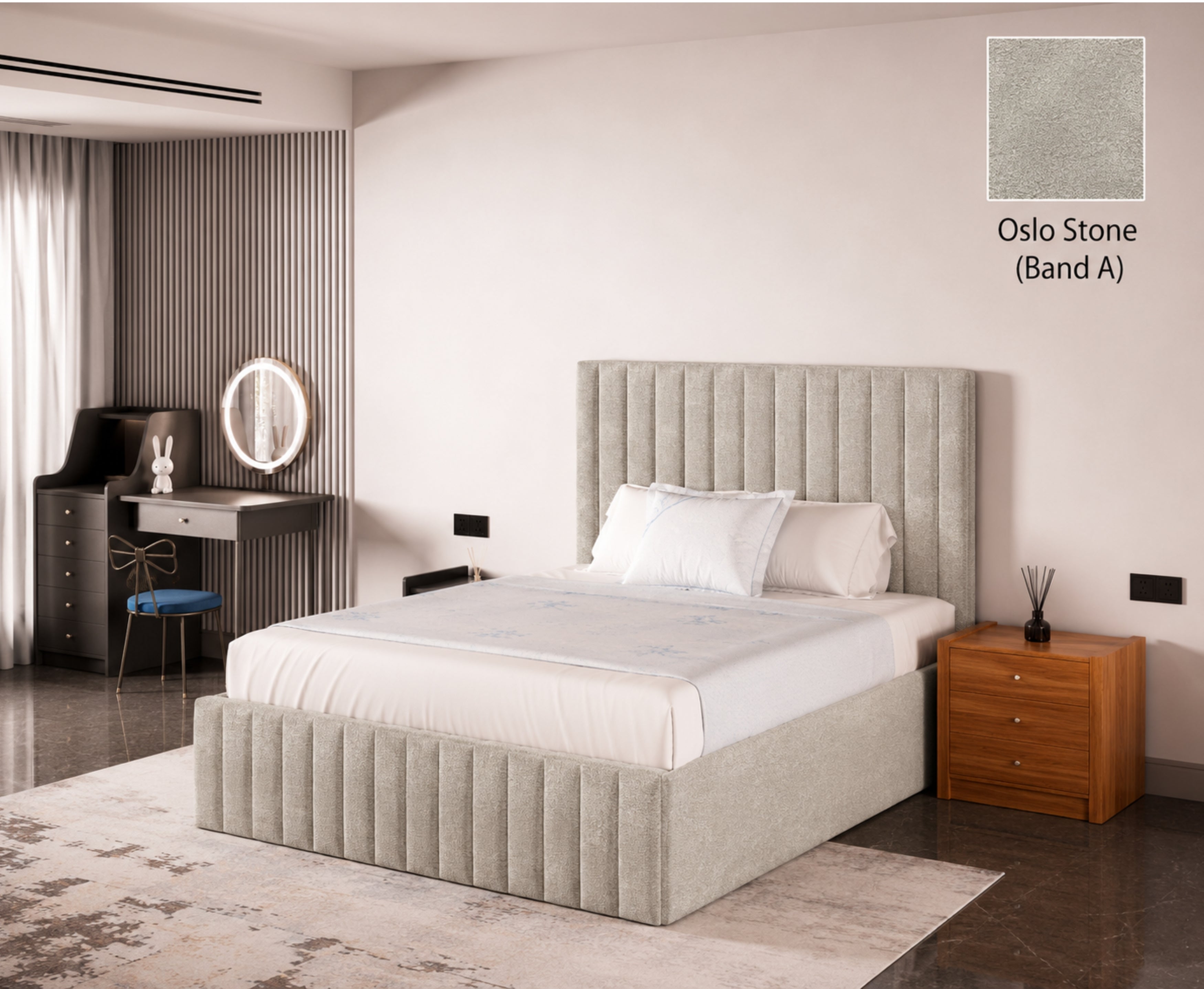 Turin 4ft Ottoman Bed Frame