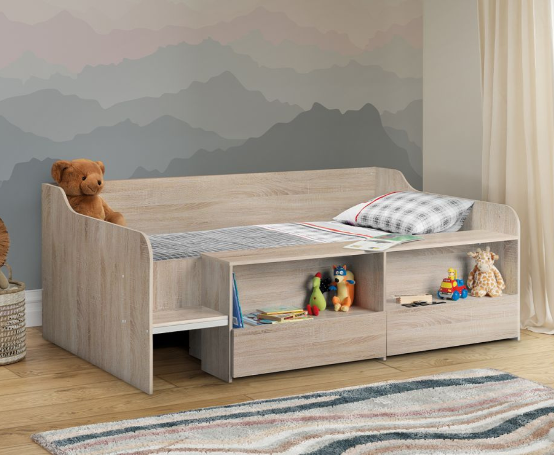 Kira Low Sleeper - Sonoma Oak