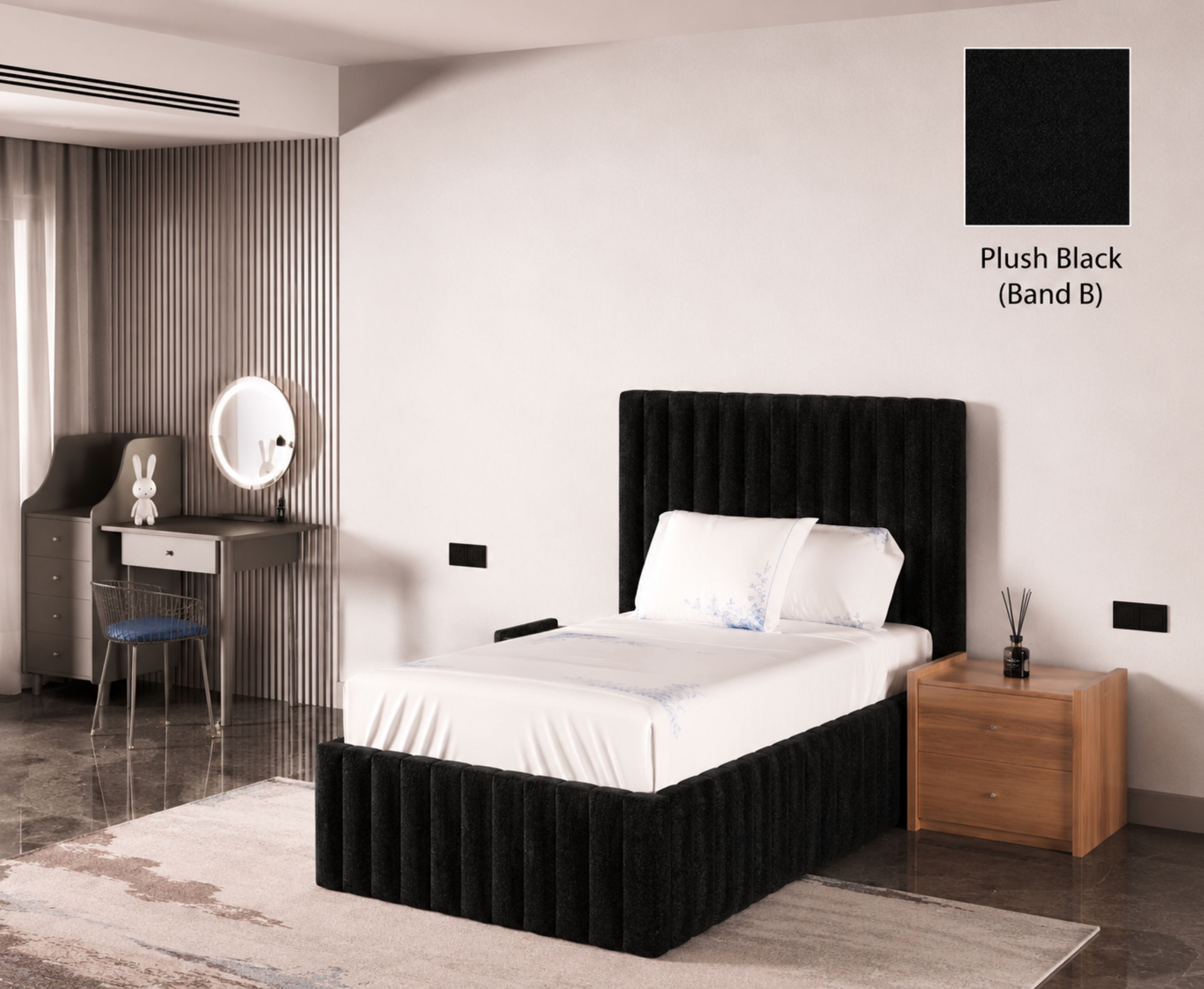 Turin 3ft Single Bed Frame
