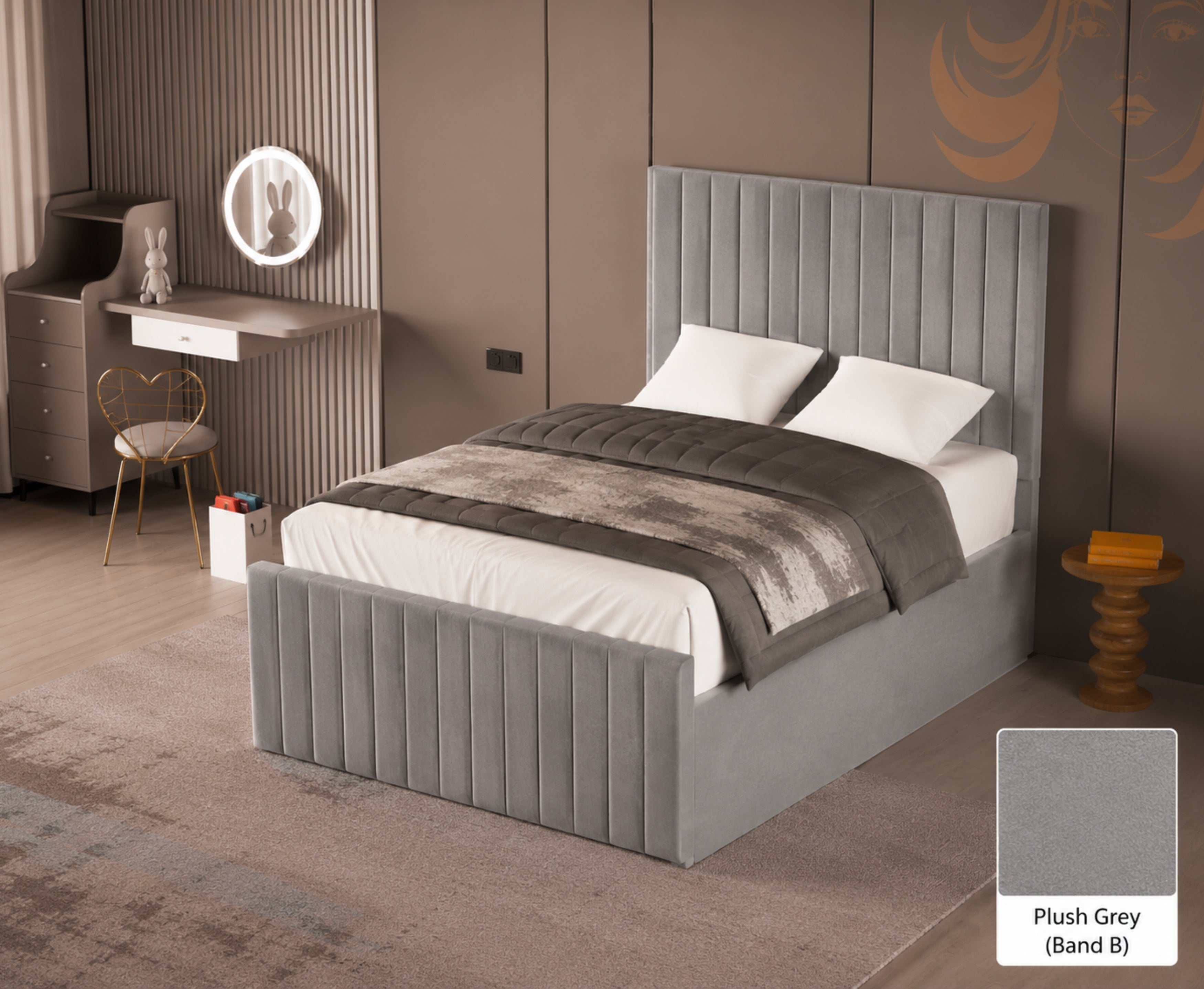 Storie 6ft Ottoman Bed Frame