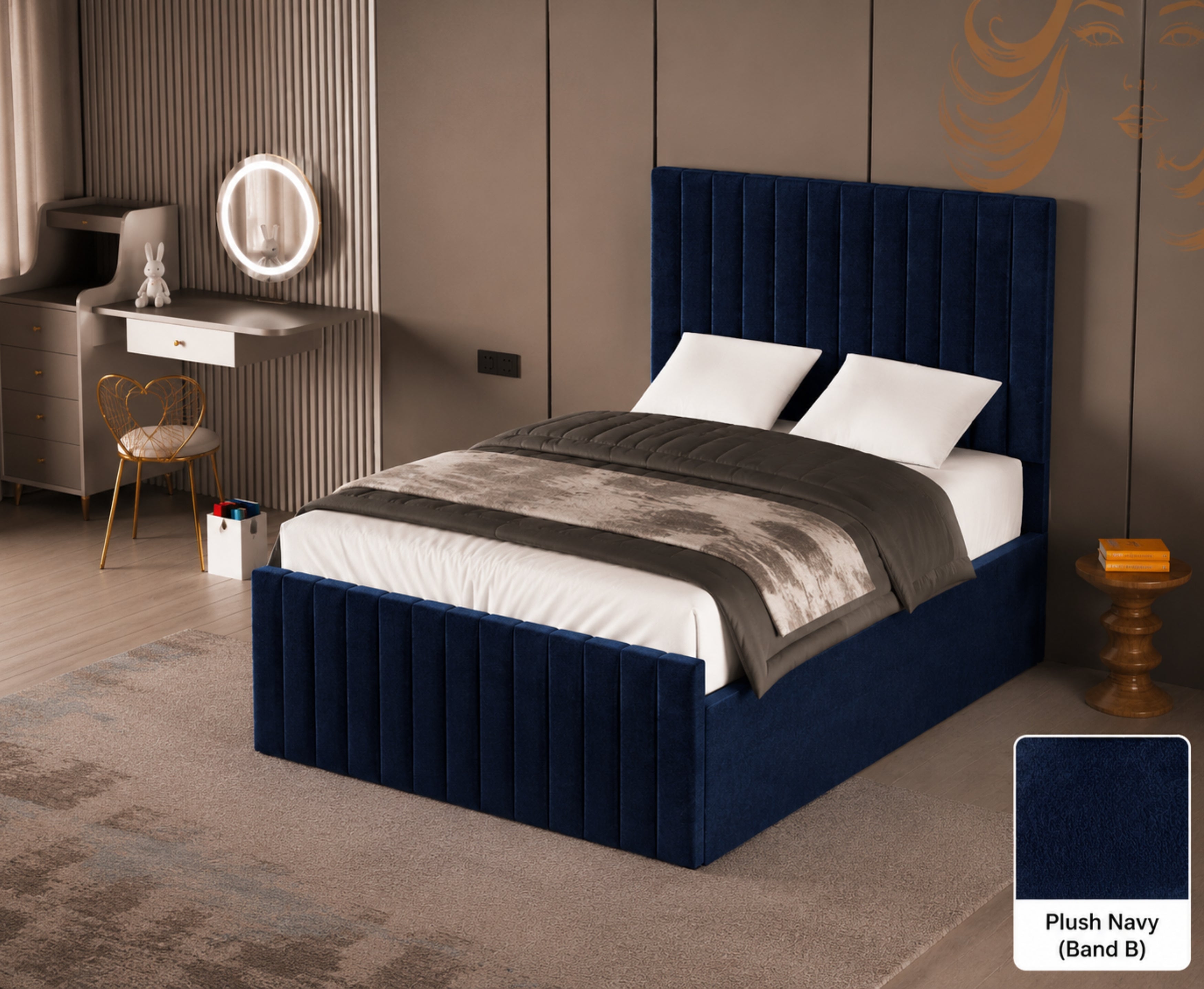 Storie 5ft Ottoman Bed Frame