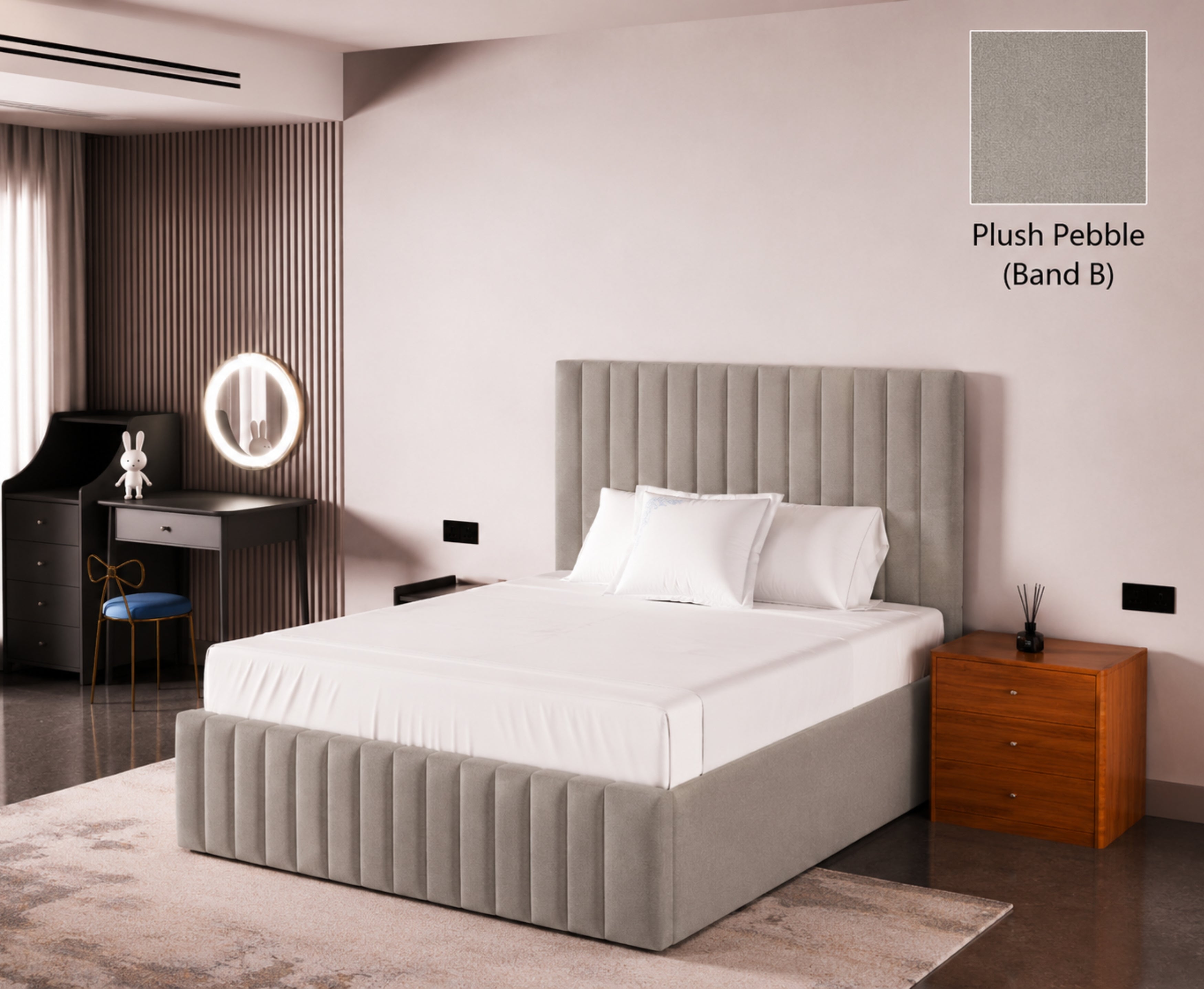 Turin 5ft Kingsize Ottoman Bed Frame