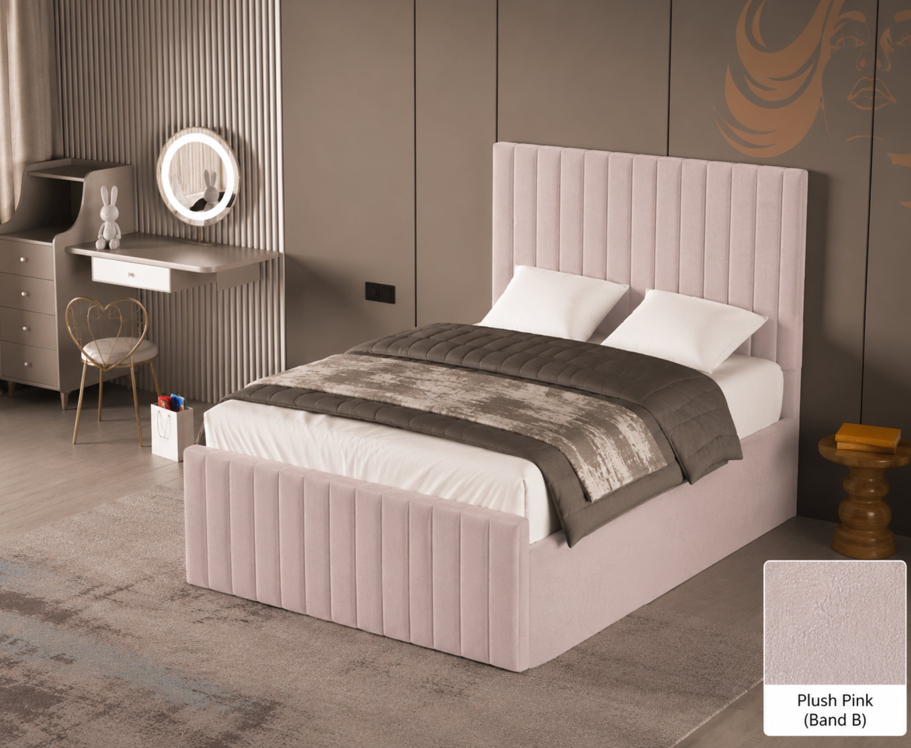 Storie 6ft Ottoman Bed Frame