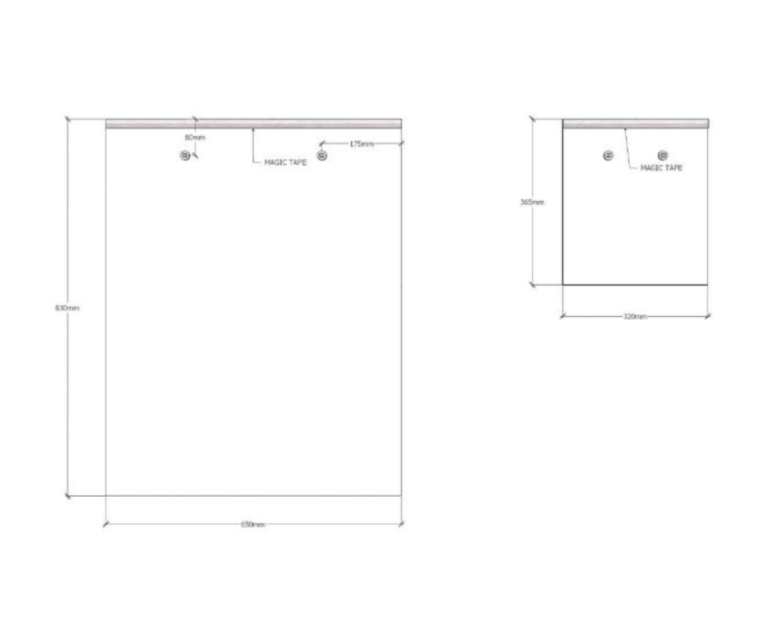 Rhia Midsleeper - White